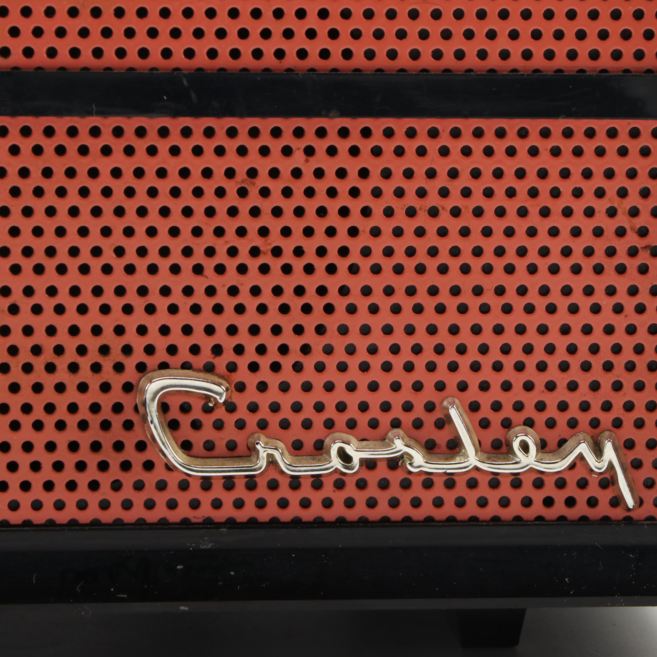 Crosley Model E Vintage Clock Radio