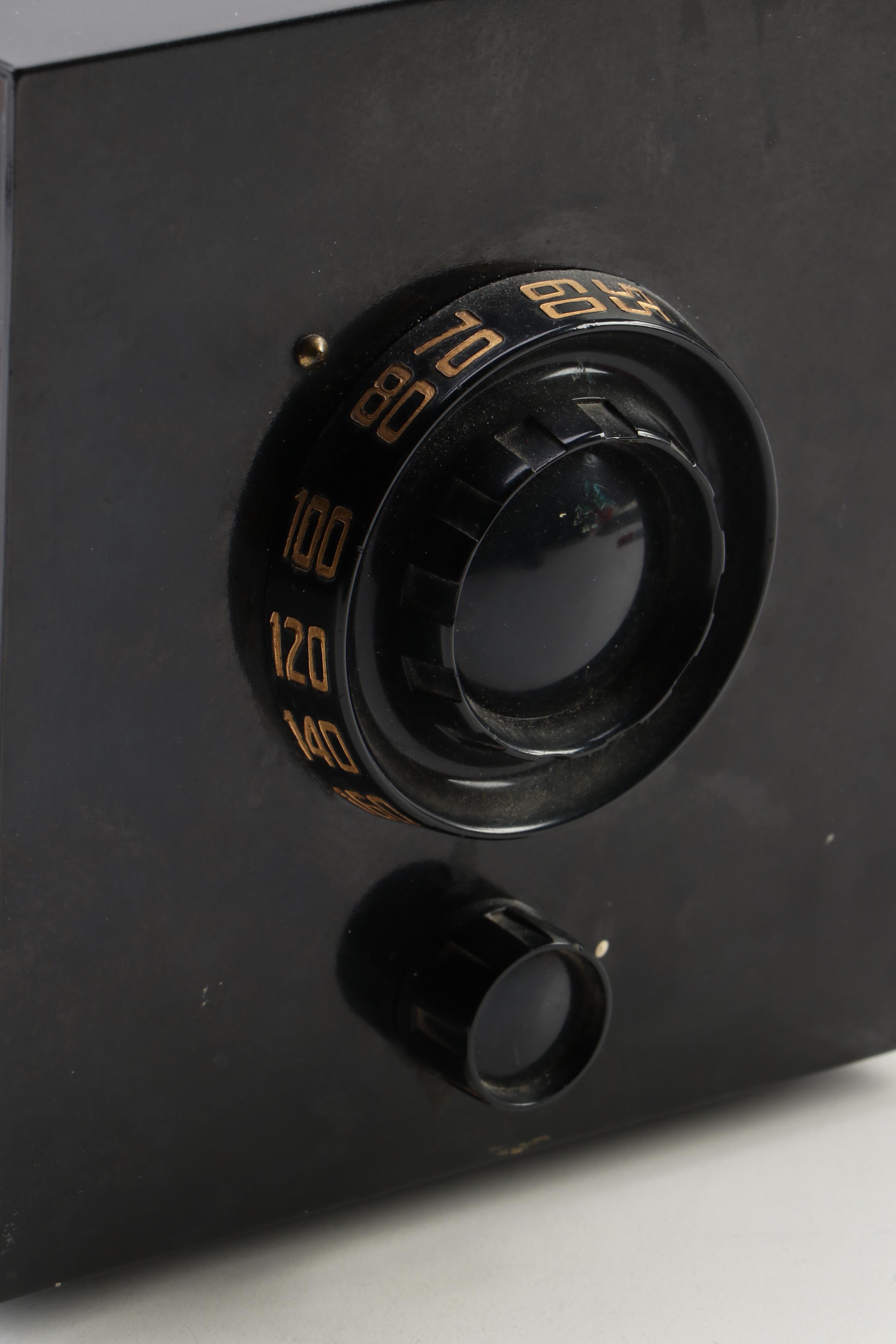 Crosley Model E Vintage Clock Radio