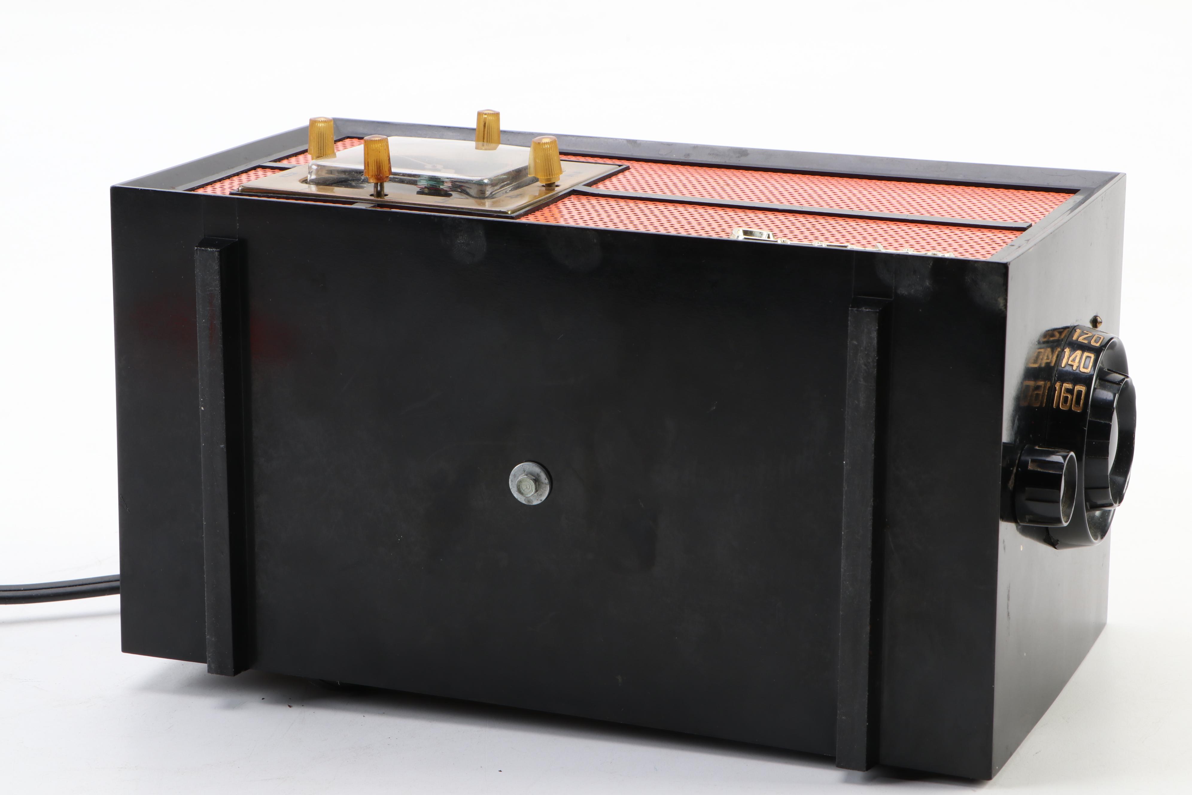 Crosley Model E Vintage Clock Radio