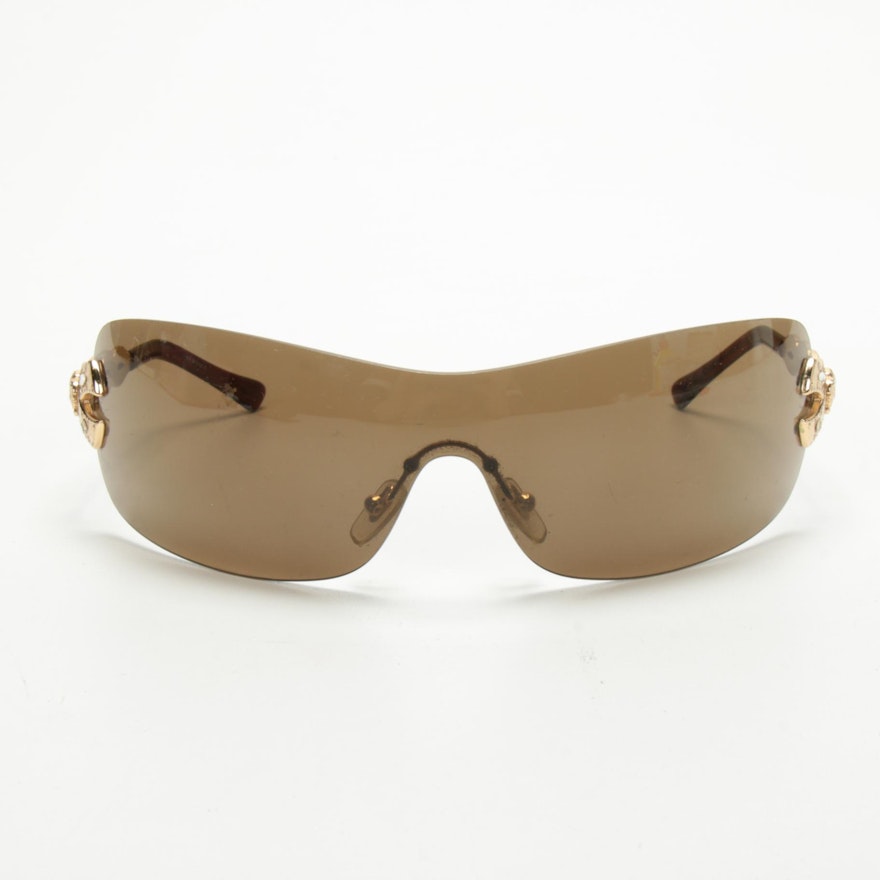 Versace Wrap-Around Sunglasses