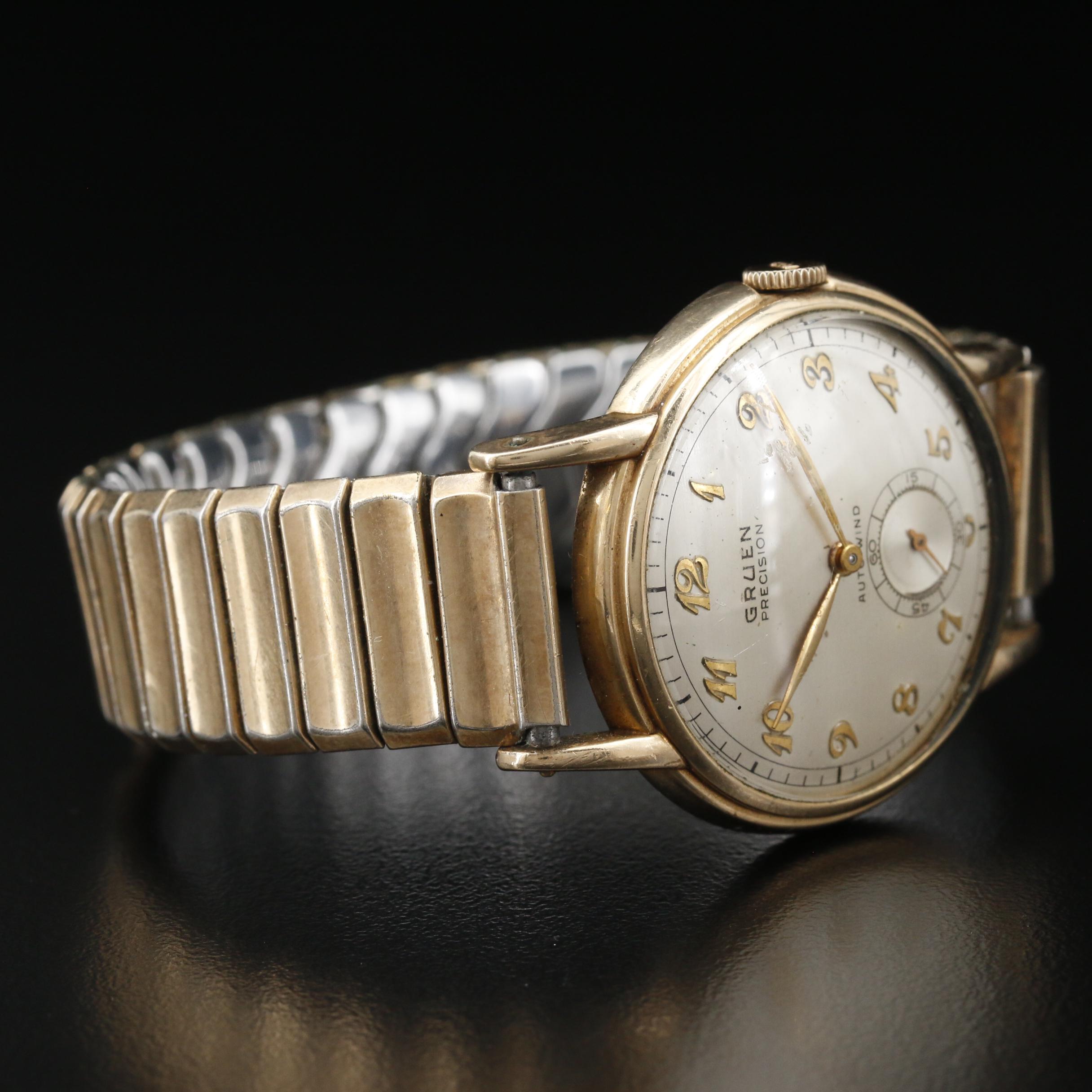 Vintage Gruen 10K Gold Filled Automatic Watch