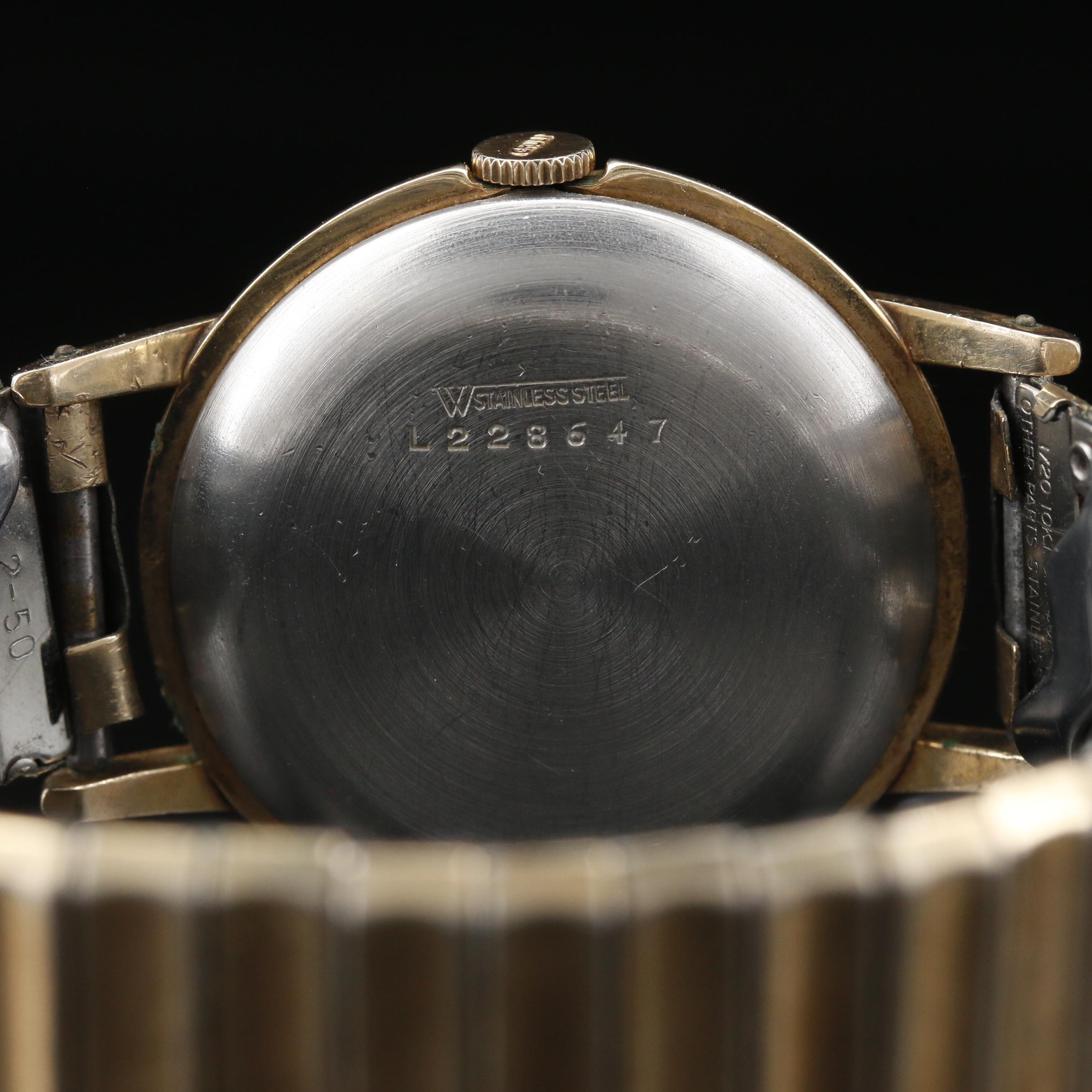 Vintage Gruen 10K Gold Filled Automatic Watch