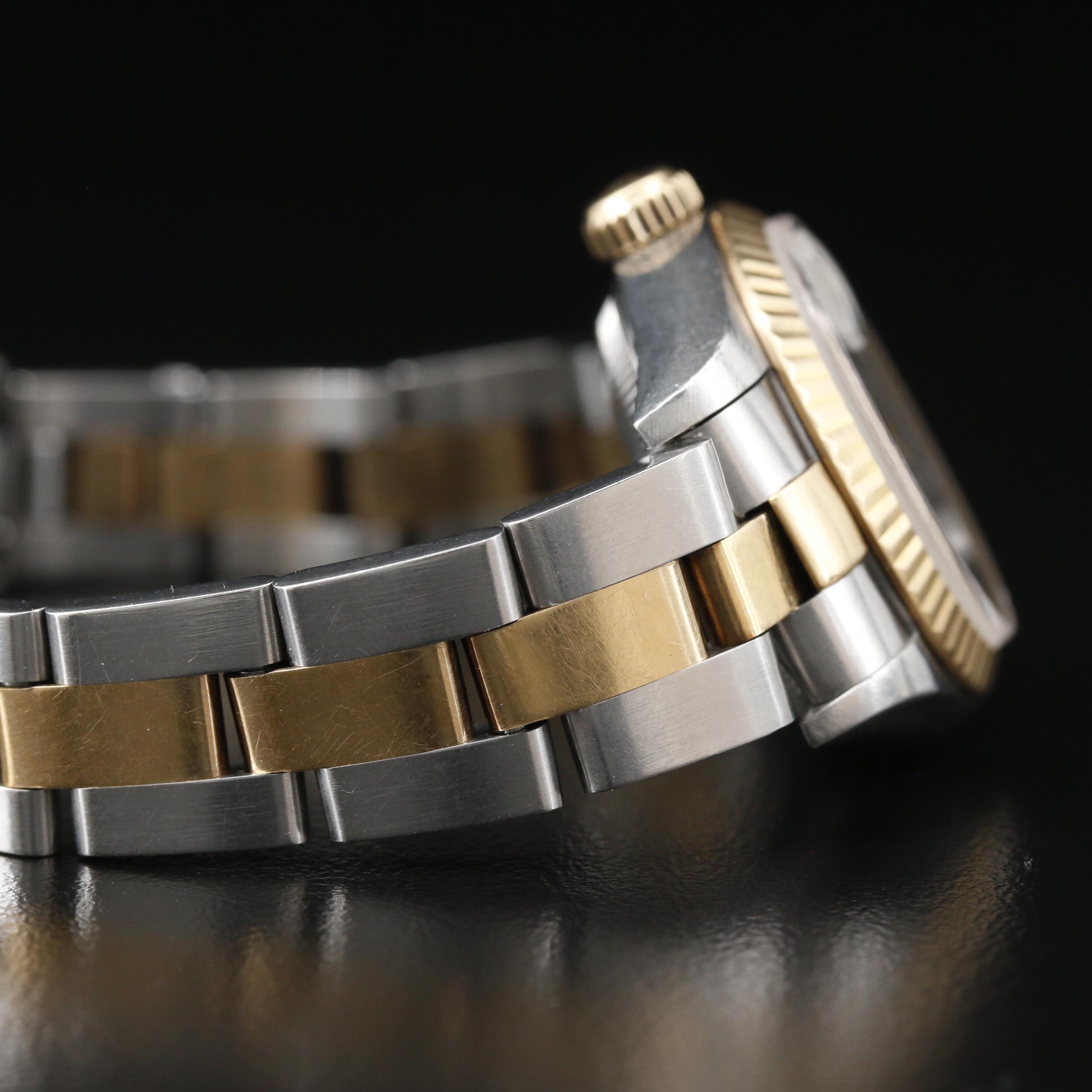 1996 Rolex Datejust 18K and Stainless Steel Automatic Watch