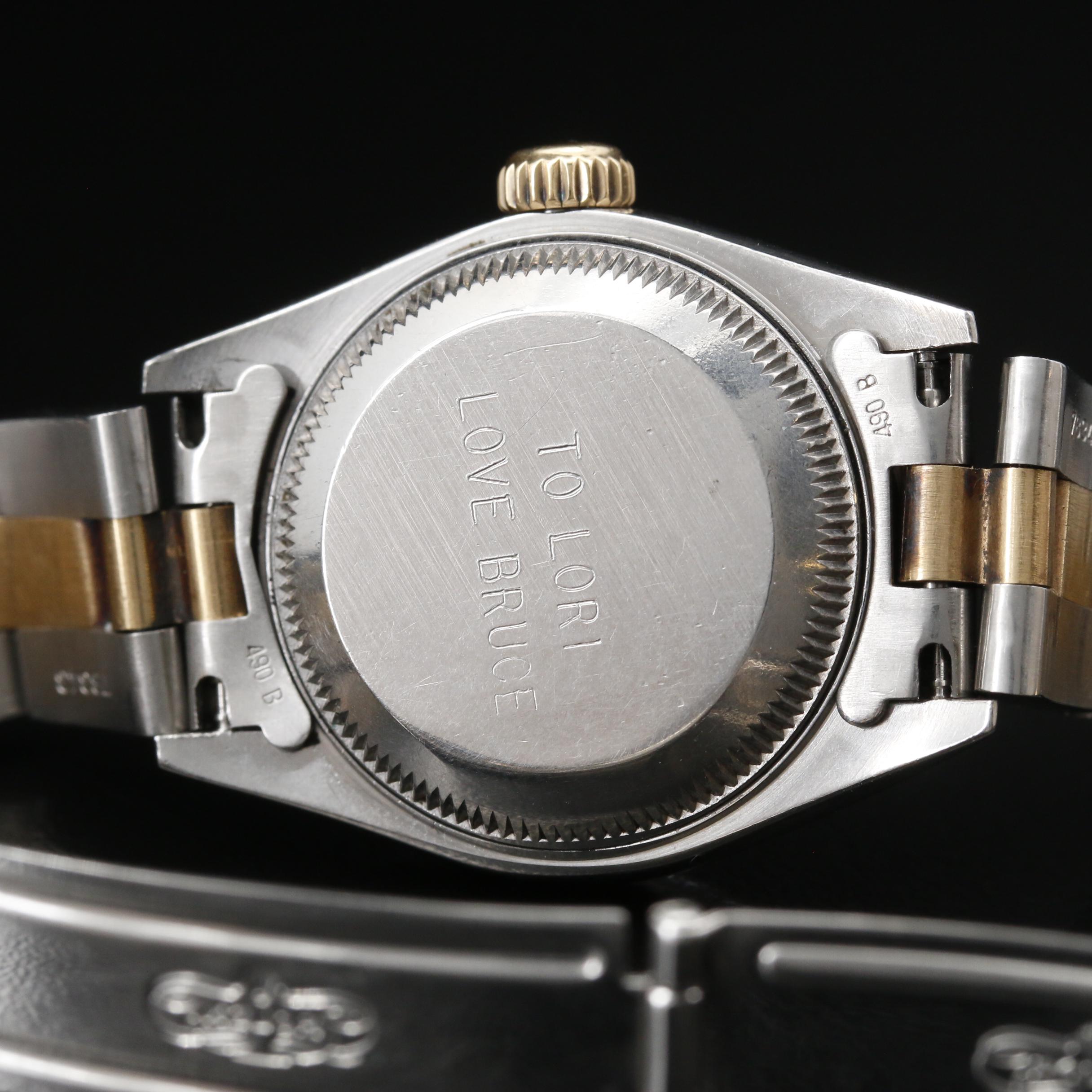 1996 Rolex Datejust 18K and Stainless Steel Automatic Watch