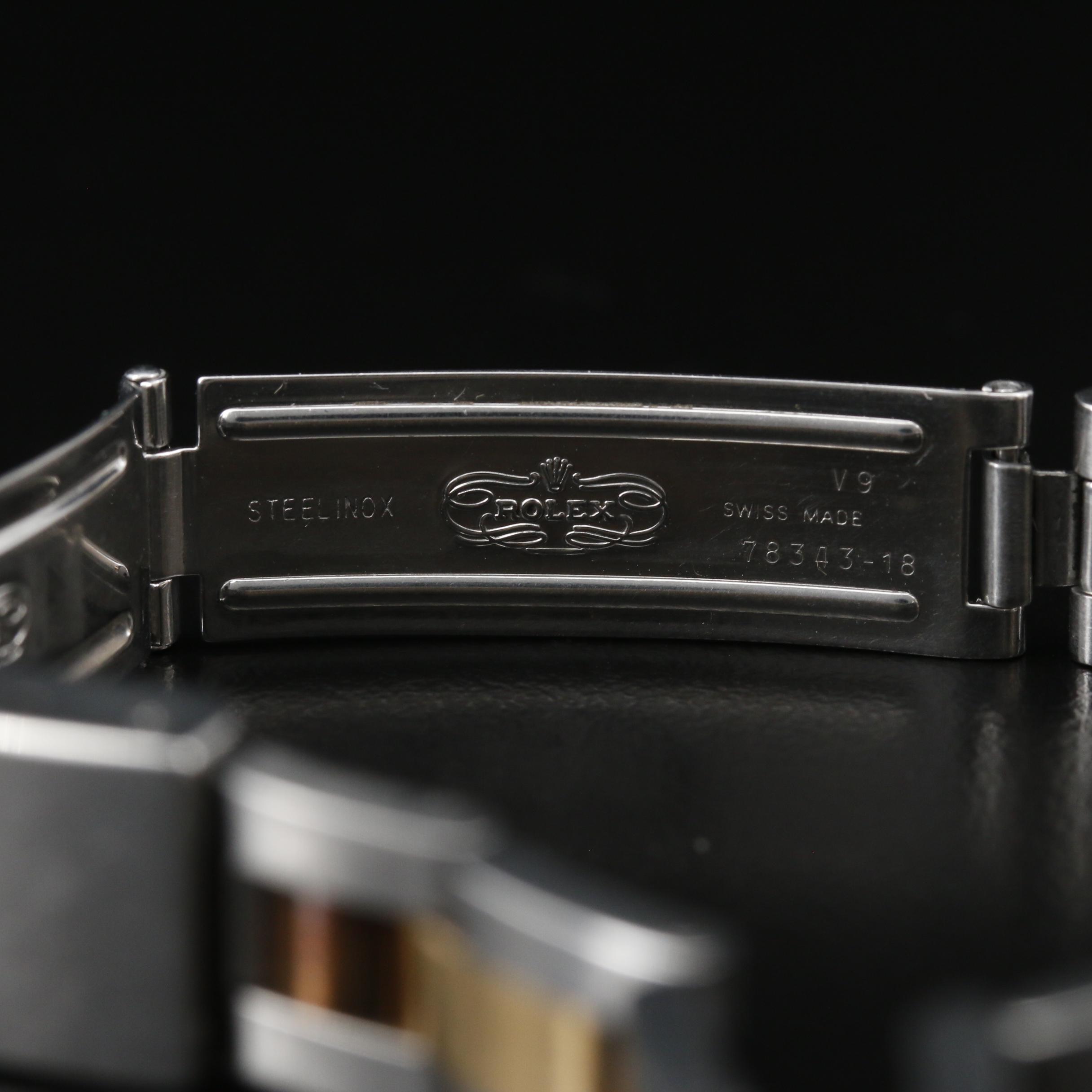 1996 Rolex Datejust 18K and Stainless Steel Automatic Watch