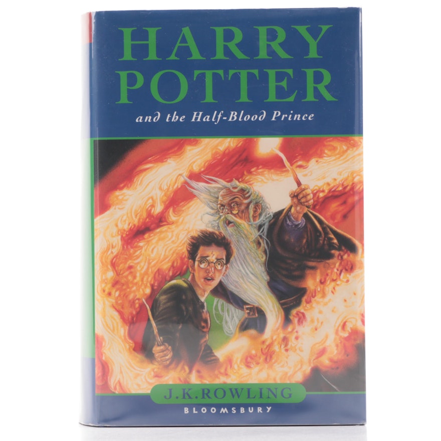 First UK Edition "Harry Potter and the Half-Blood Prince" by J. K. Rowling, 2005