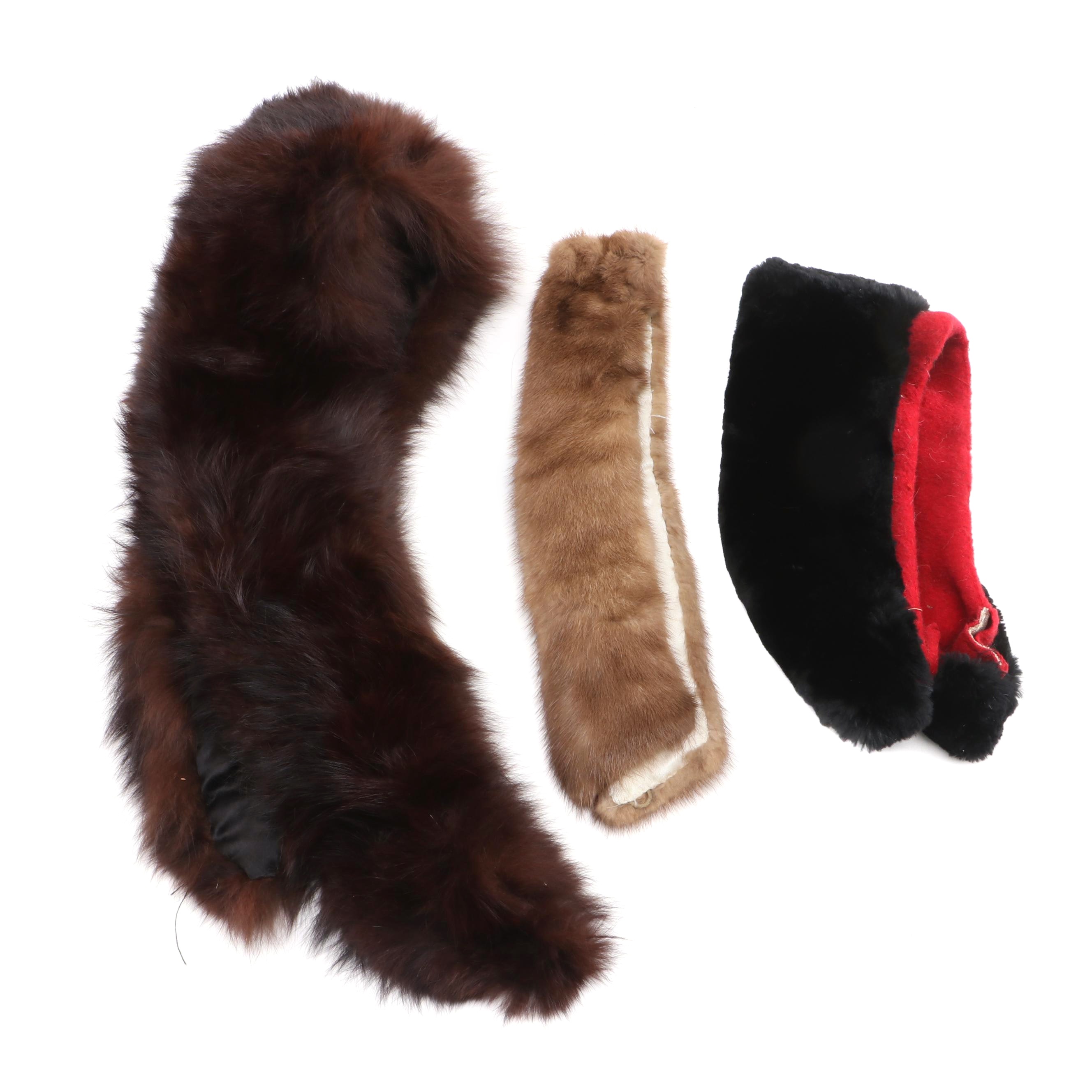 Mink, Fox and Sheared Fur Collars