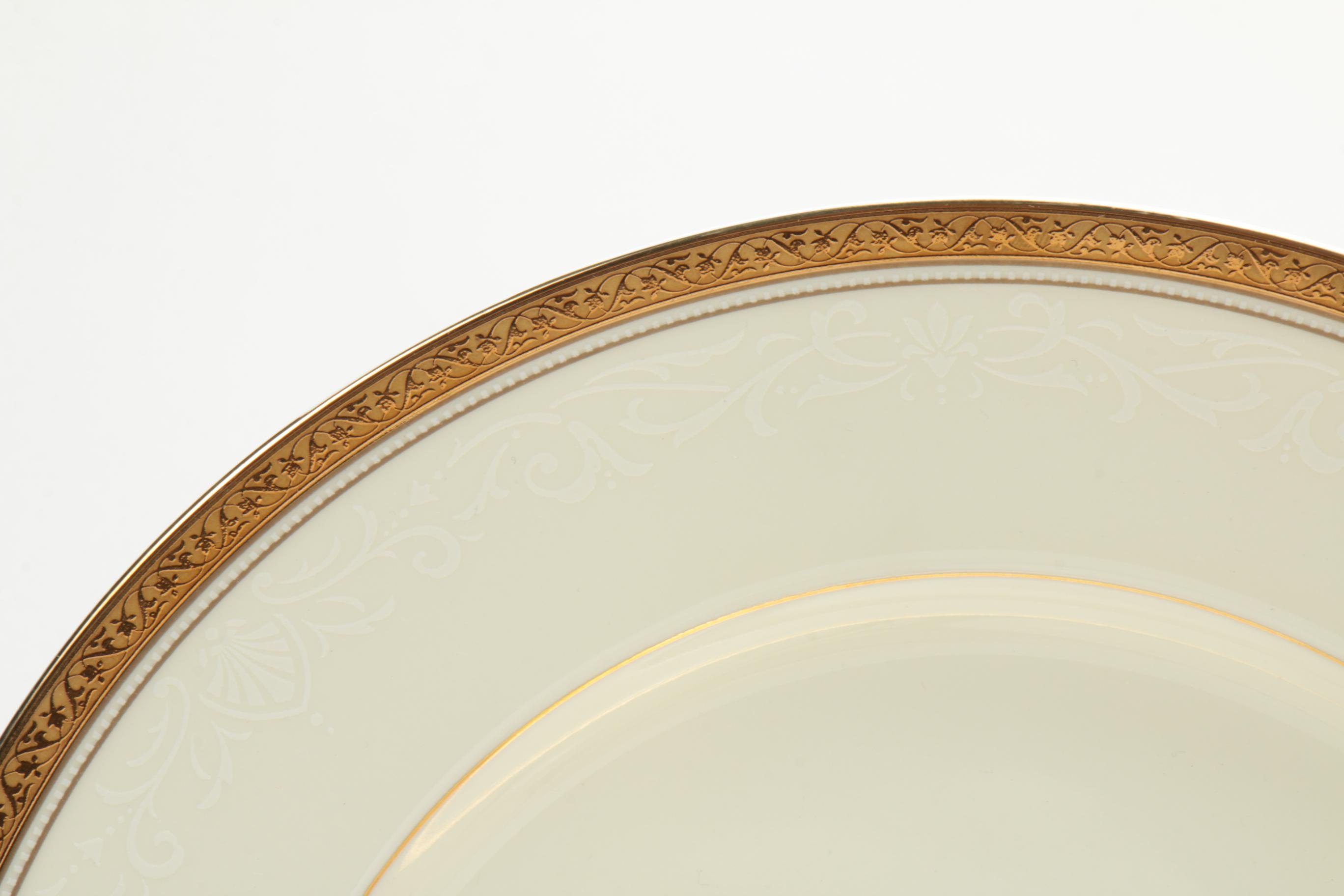 Noritake "Ardmore Gold" Porcelain Dinnerware and Serving Pieces, 2000–2006