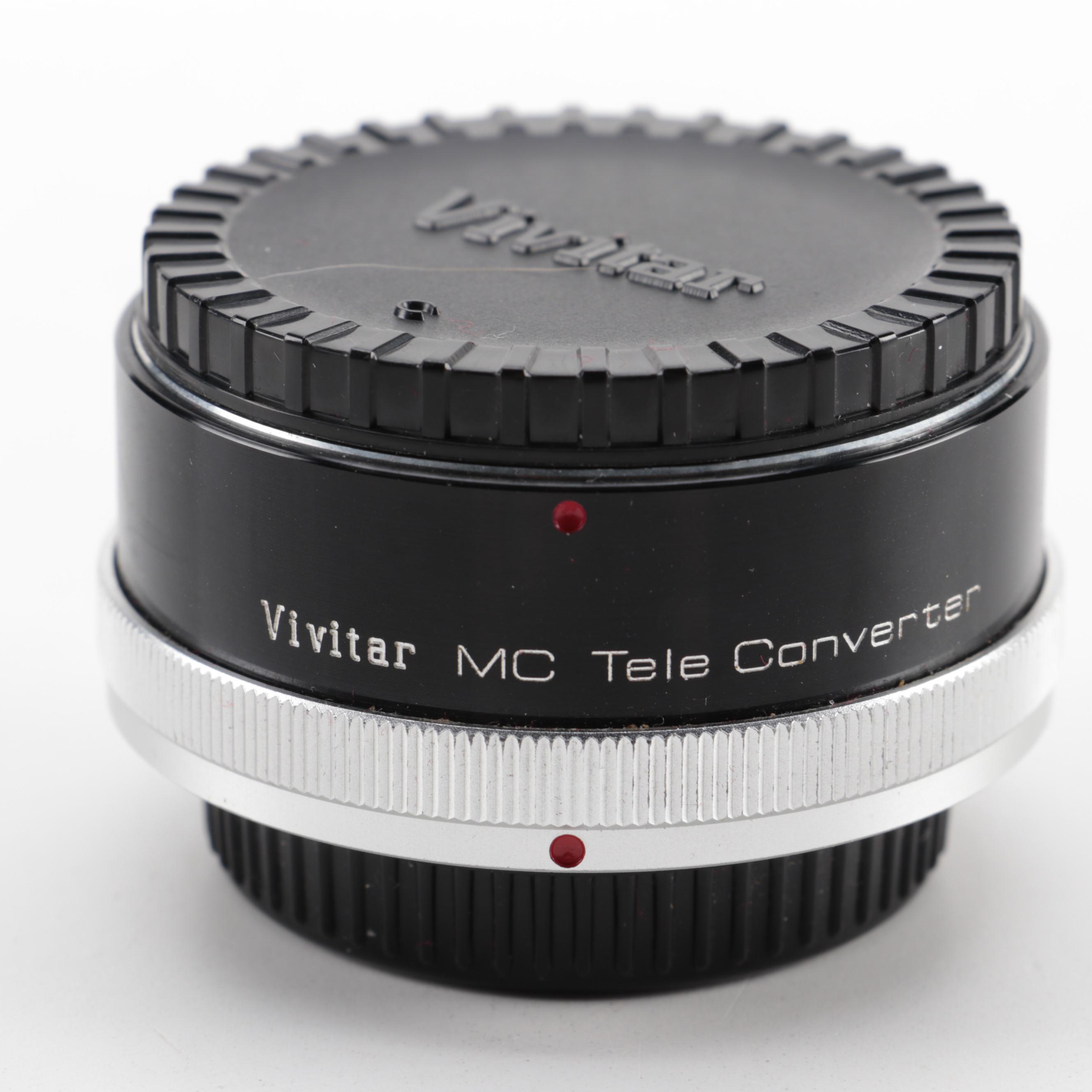 Canon AE-1 Camera and Lenses