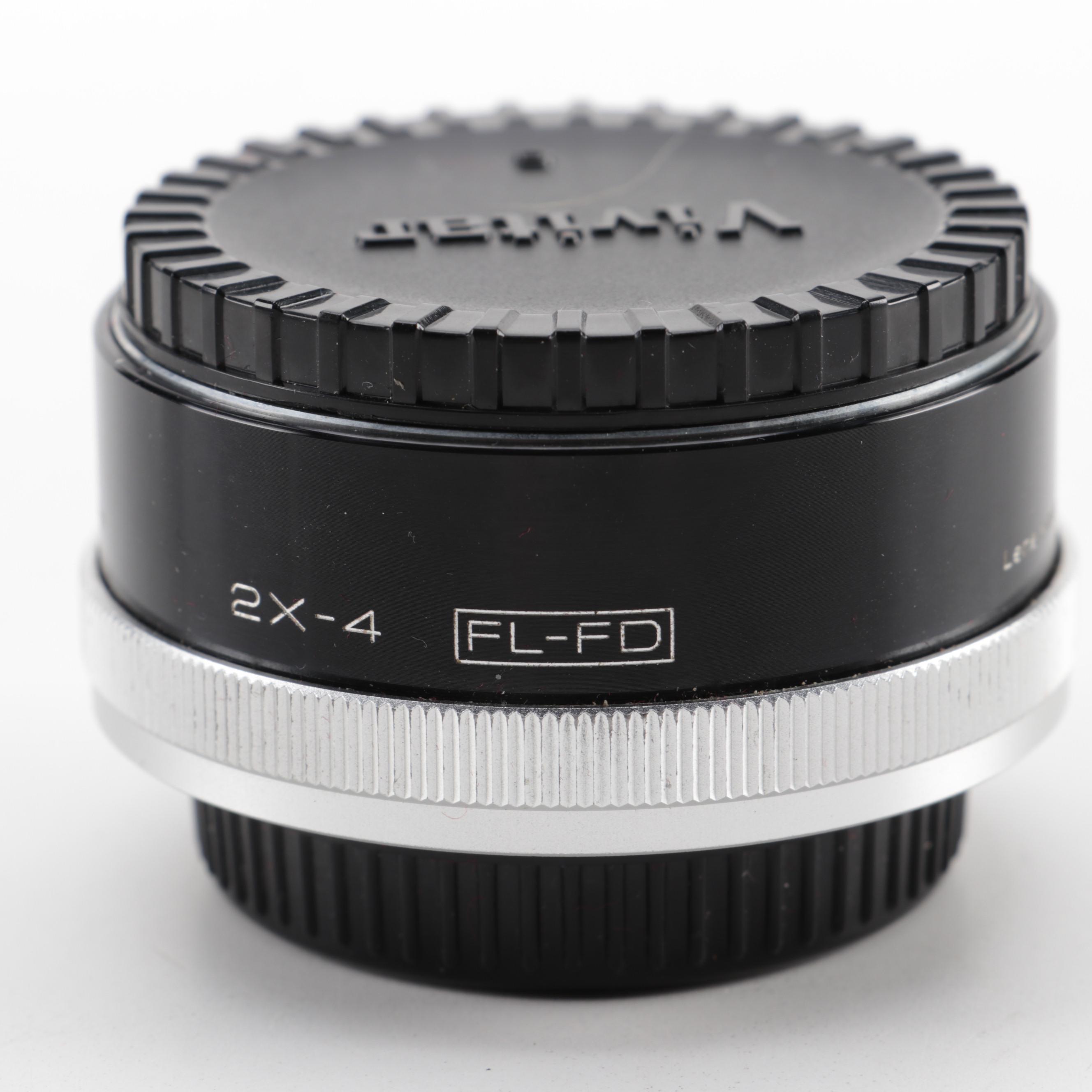 Canon AE-1 Camera and Lenses