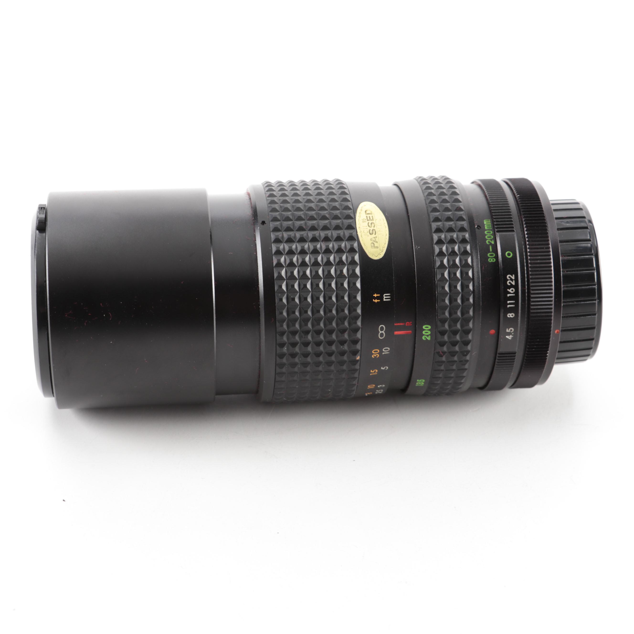 Canon AE-1 Camera and Lenses