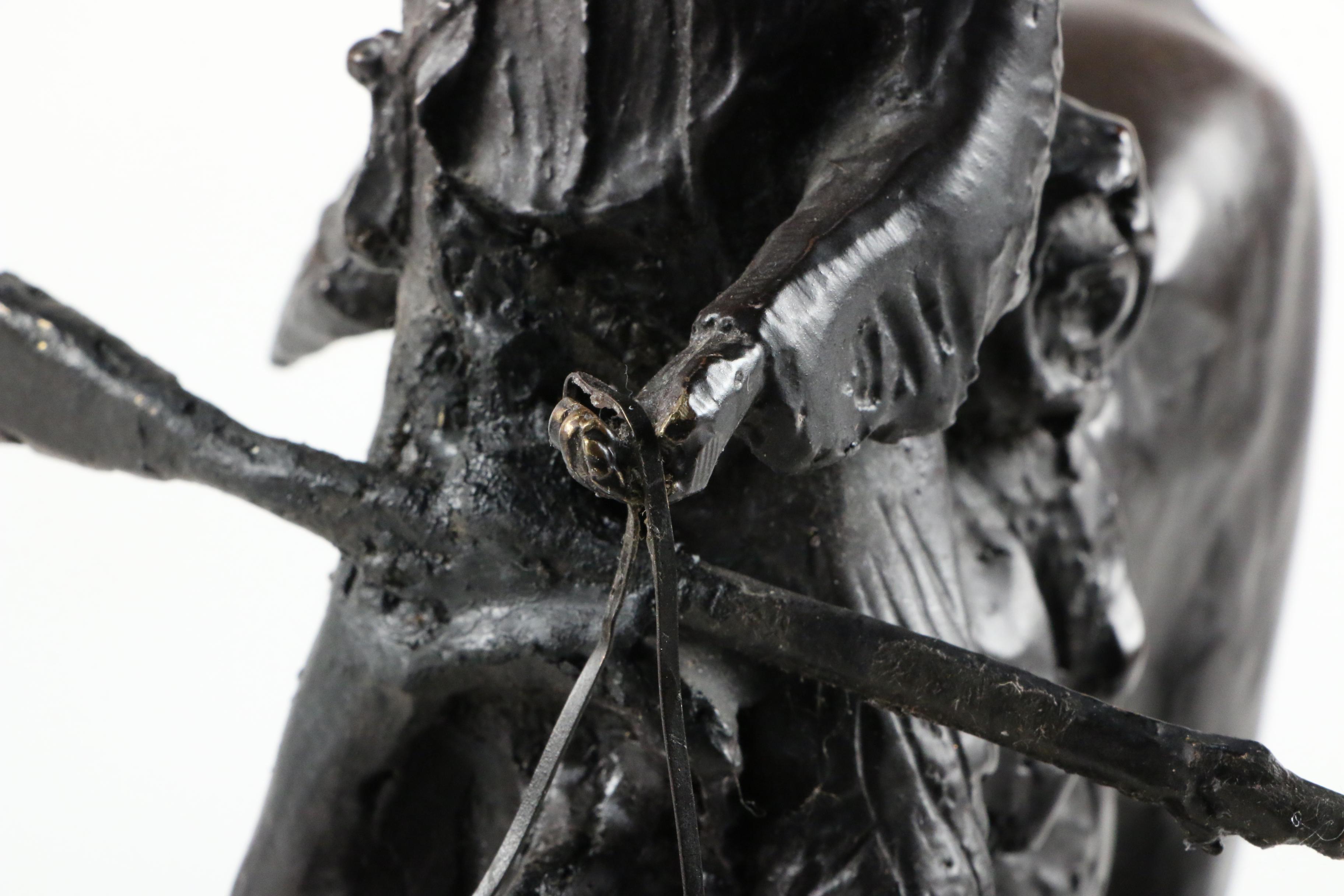 Brass Sculpture after Frederic Remington "Mountain Man"