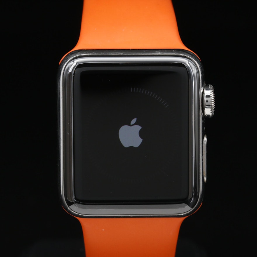 Hermes Series 2 Apple Watch Including Additional Leather Double Tour Band