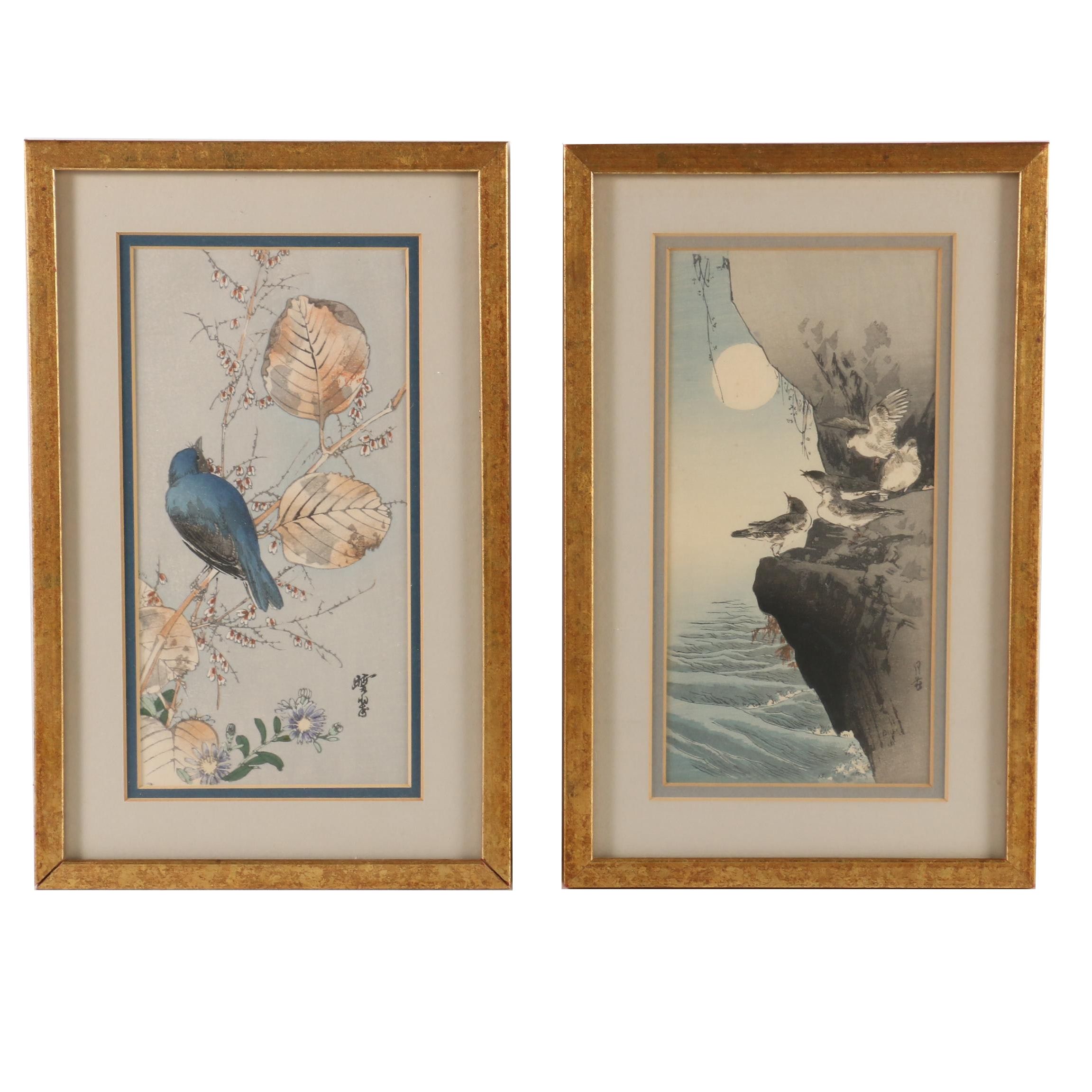 Japanese Bird Woodblock Prints