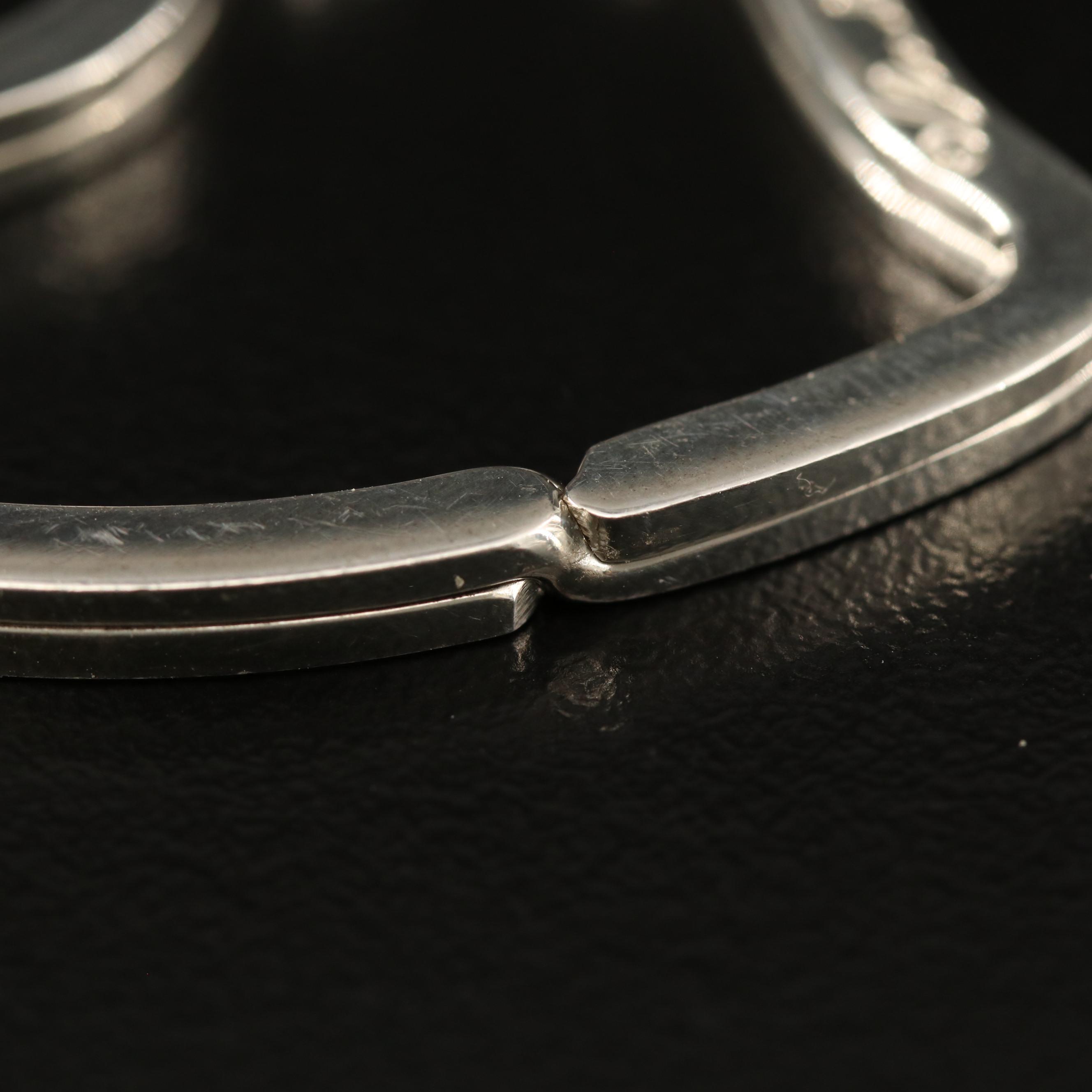 Elsa Peretti for Tiffany & Co. Sterling Silver Heart Shaped Key Ring