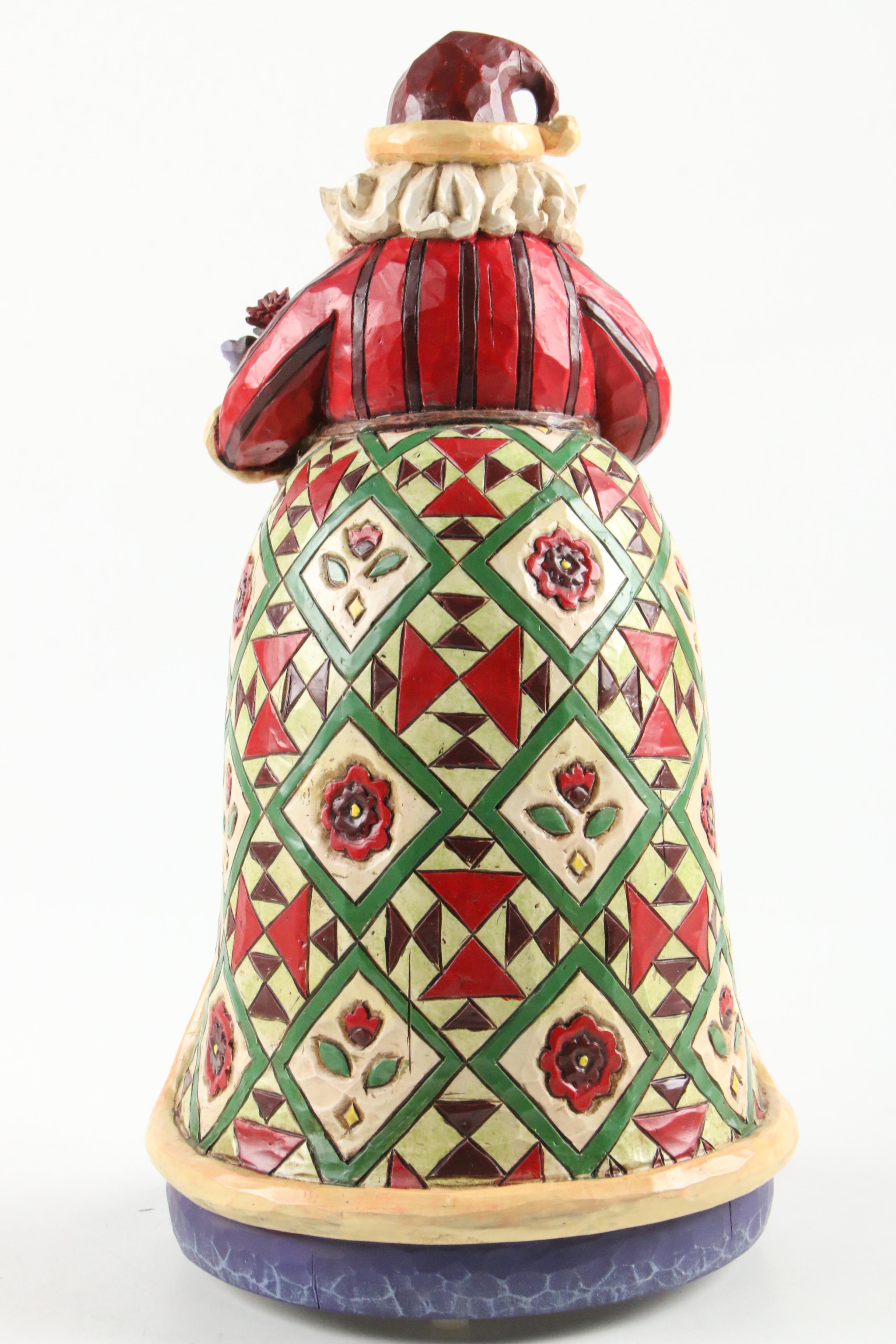 Jim Shore "Christmas Spirit Lives Within" Musical Figurine