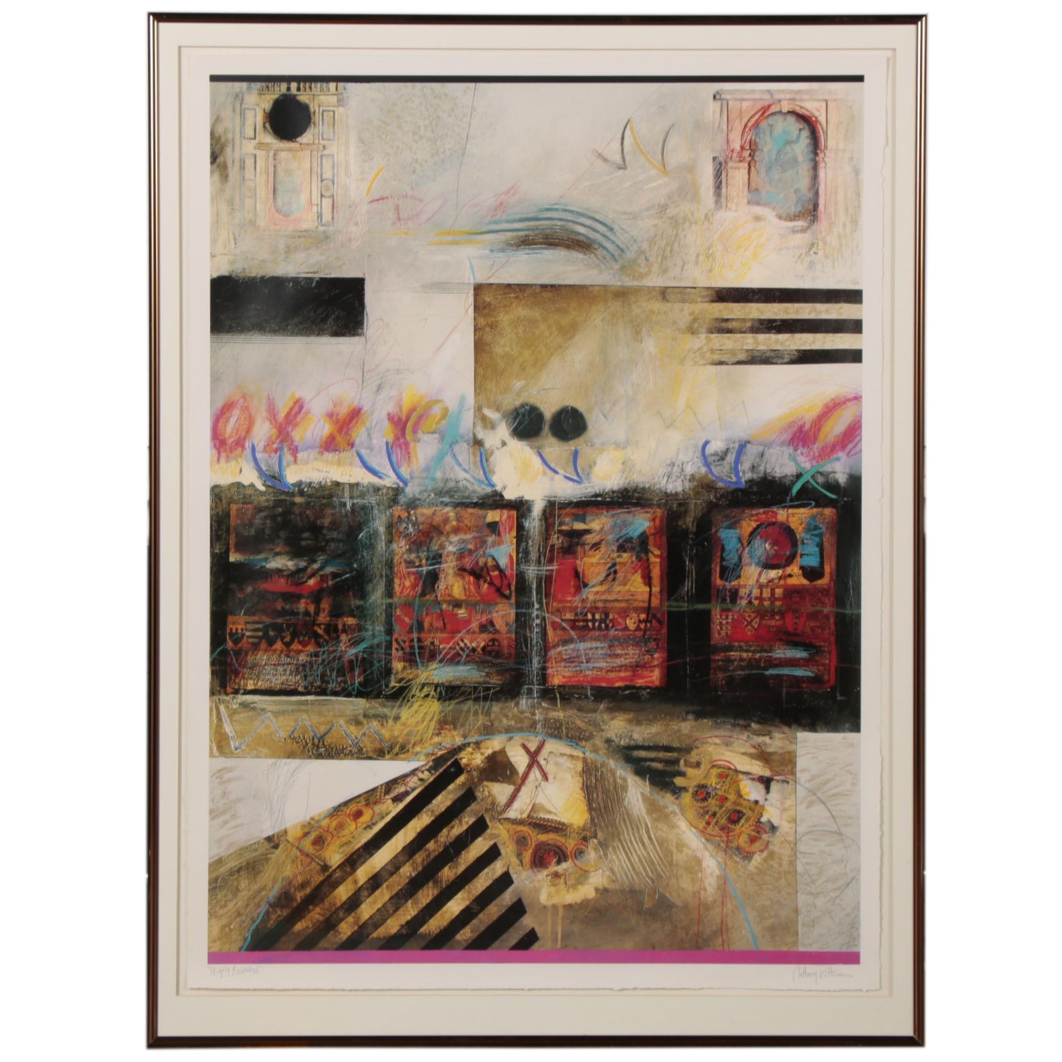 Offset Lithograph after Anthony Pettera "Highly Respected"