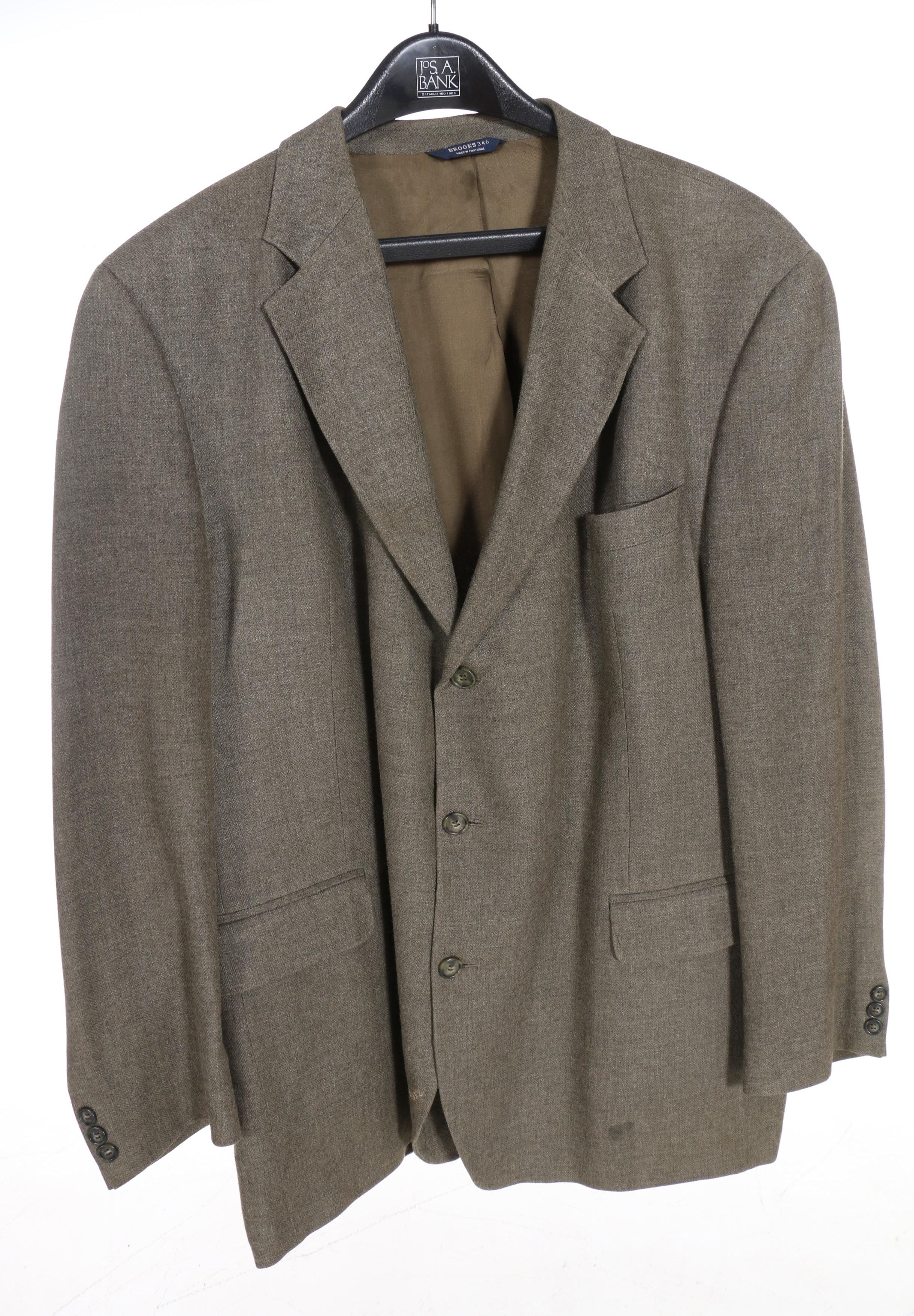 Cashmere and Camel Hair Suit Jackets, Including Ralph Lauren and Brooks Brothers
