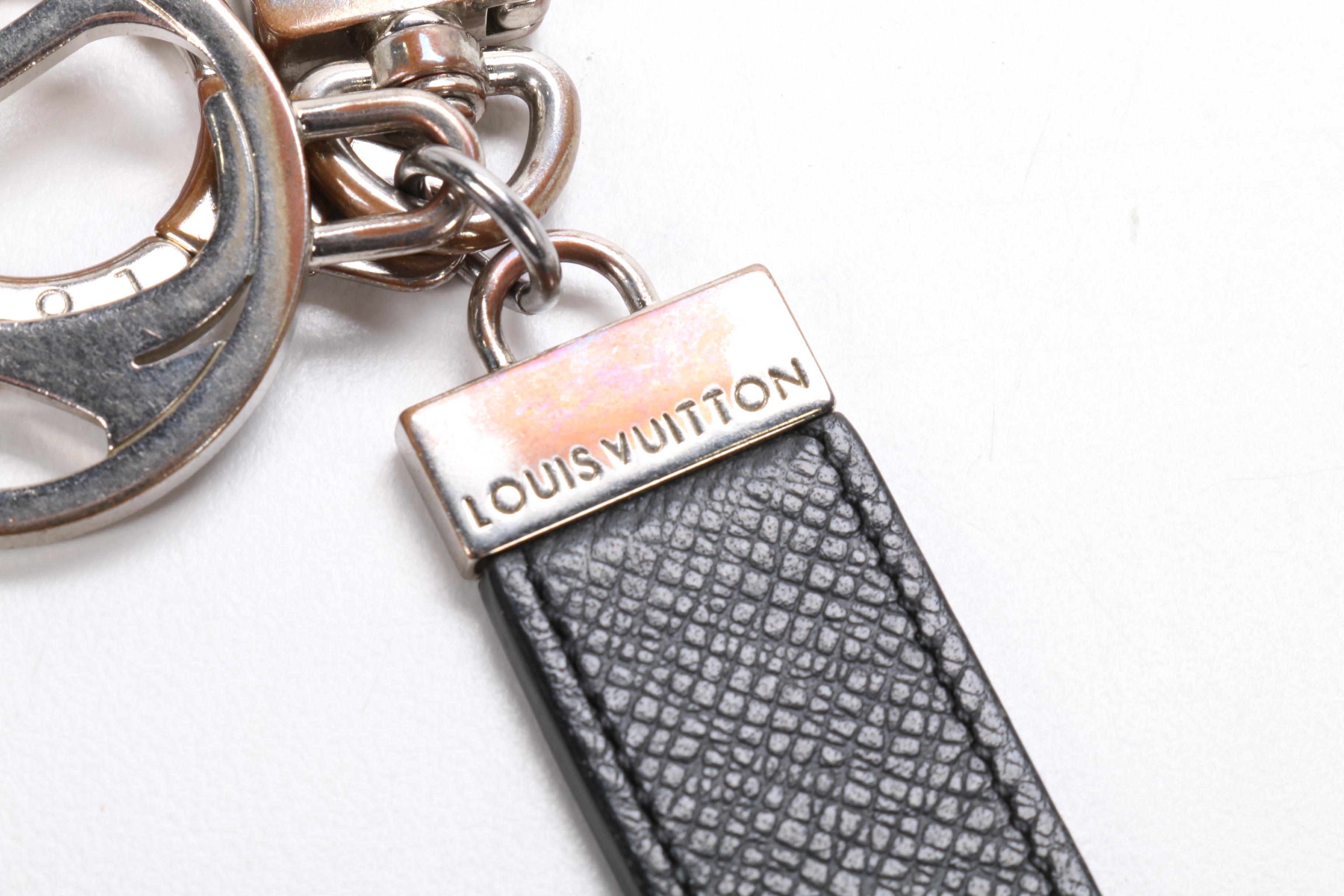 Louis Vuitton Keychain in Taiga Leather