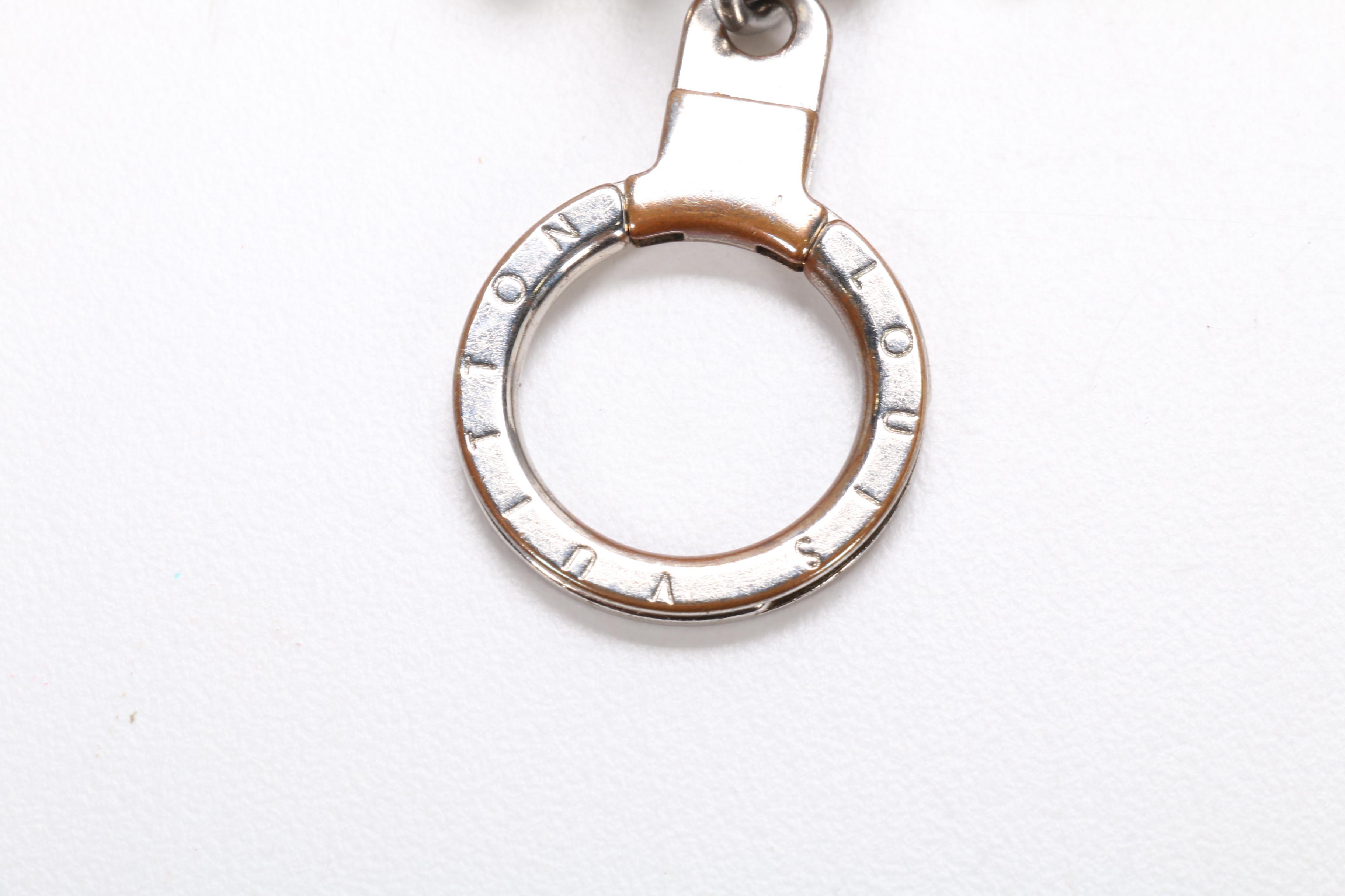 Louis Vuitton Keychain in Taiga Leather