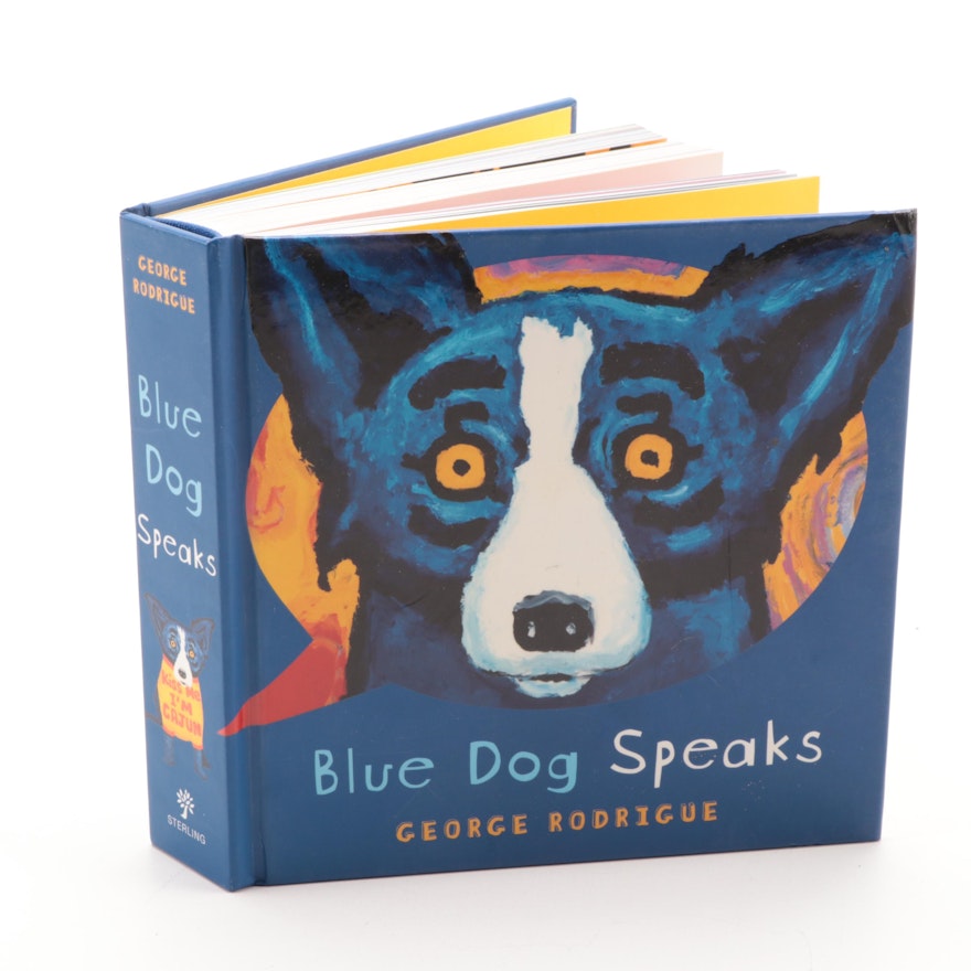 "Blue Dog Speaks" by George Rodrigue, 2008