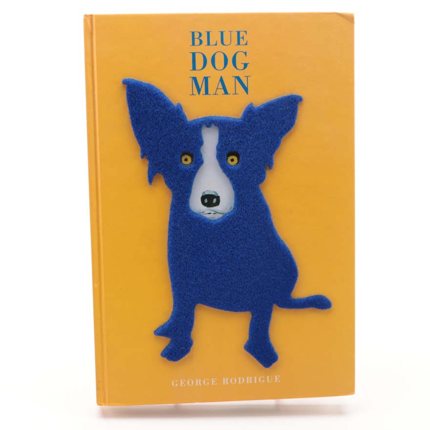 First Edition "Blue Dog Man" by  George Rodrigue, 1999