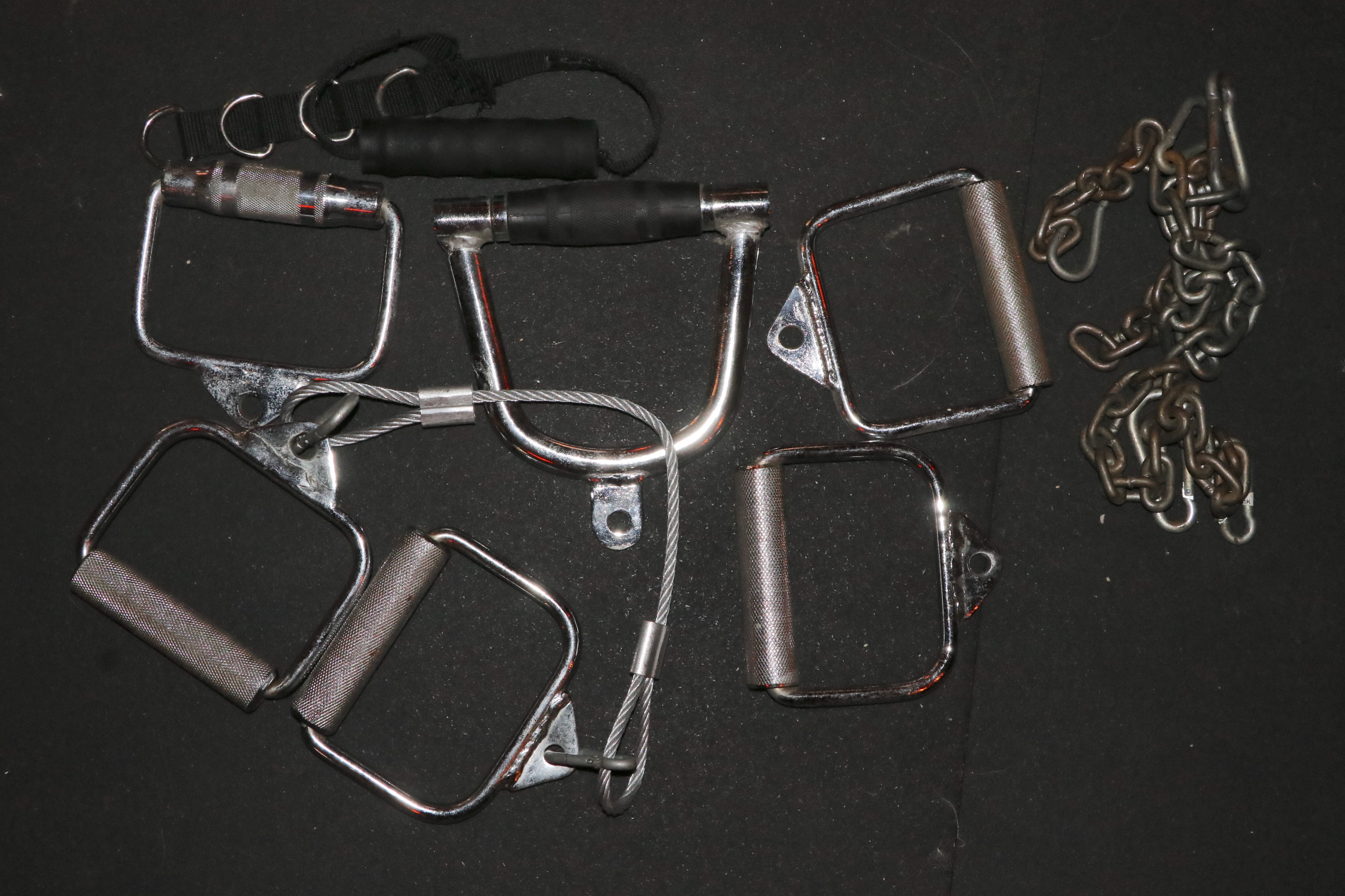 Cable Crossover Machine with Attachments