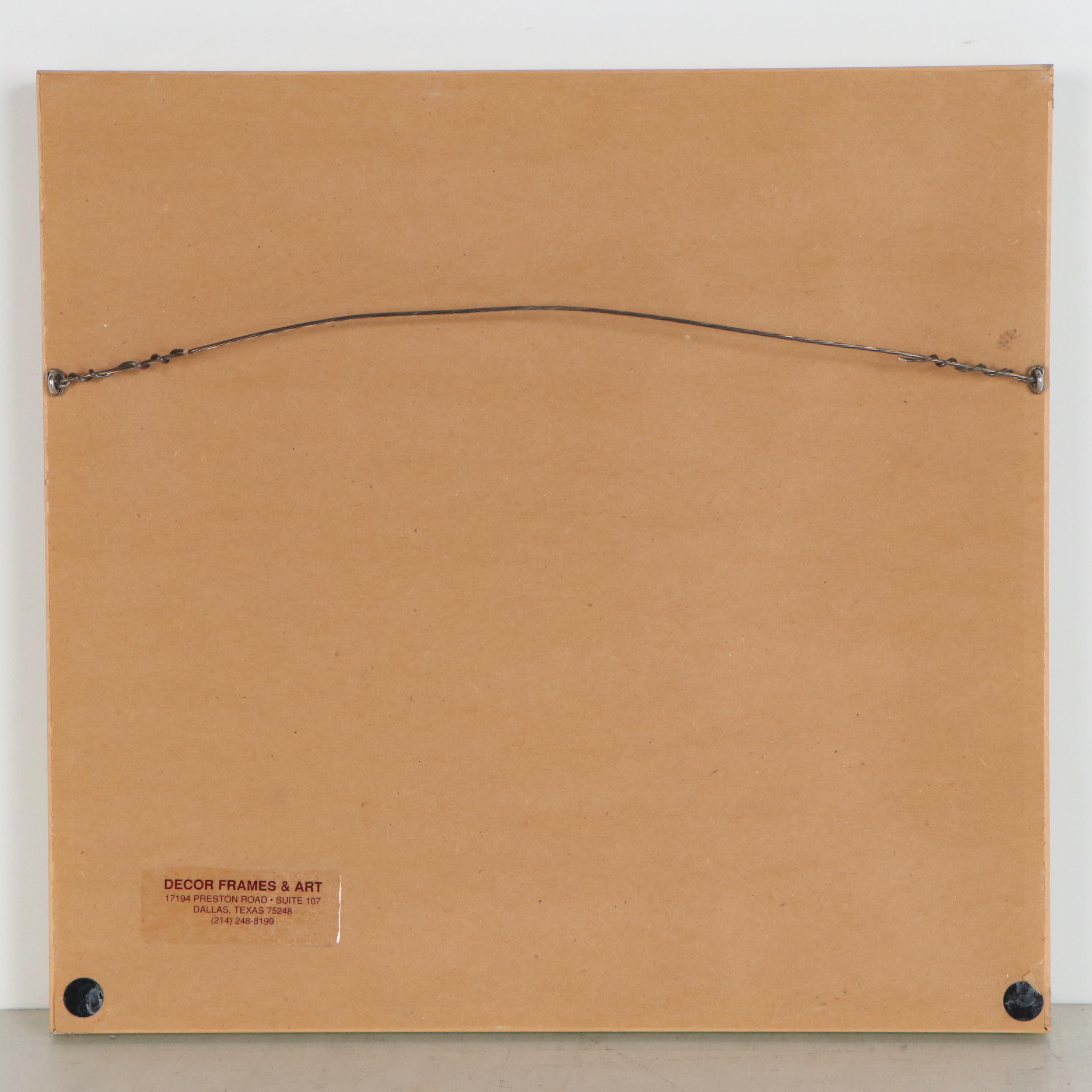 Lizette Lugo Serigraph "Vaciamiento del Pescador (Fisherman's Emptying)," 1991