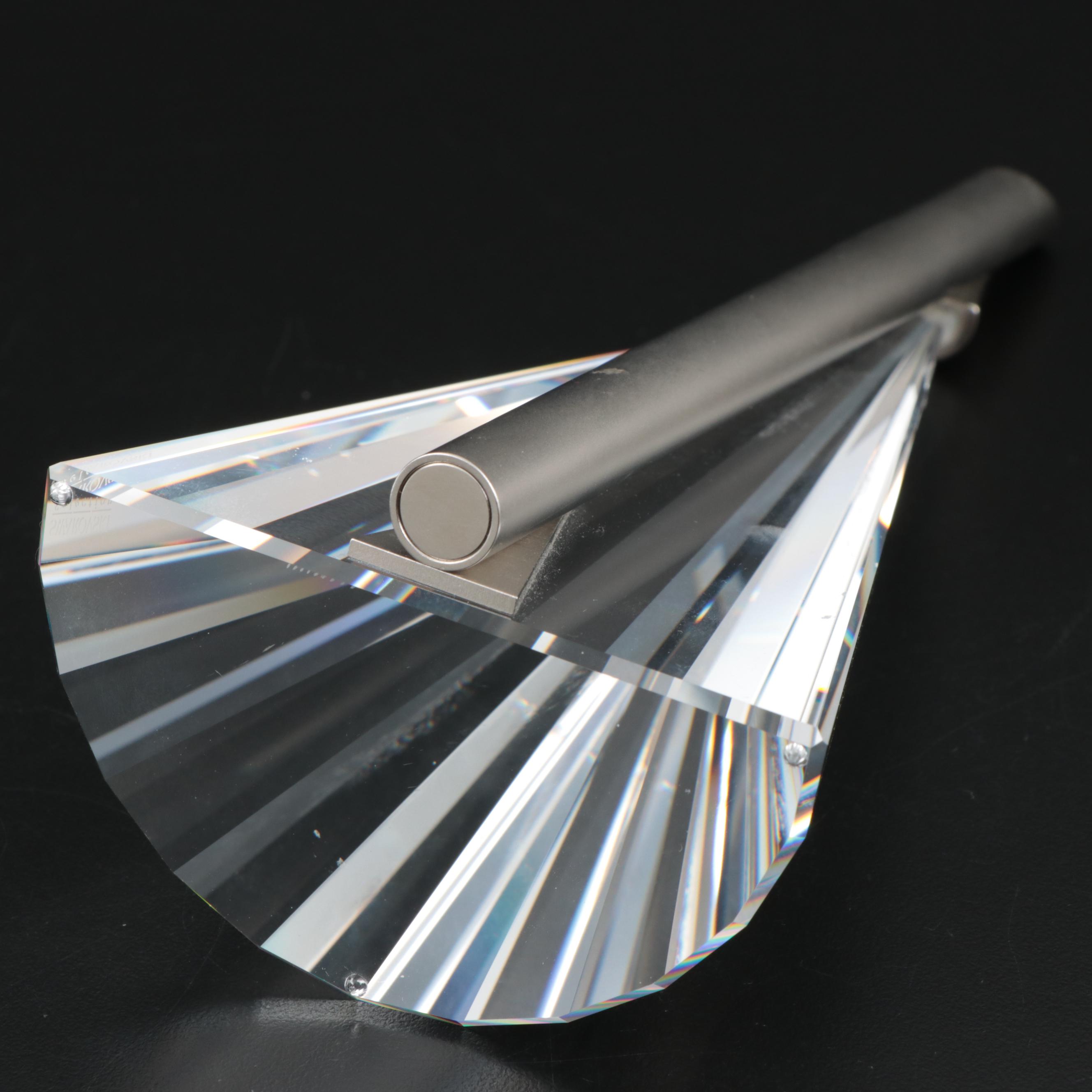 Swarovski Crystal "Solaris" Candle Holder with "Solifor" Bud Vase and More