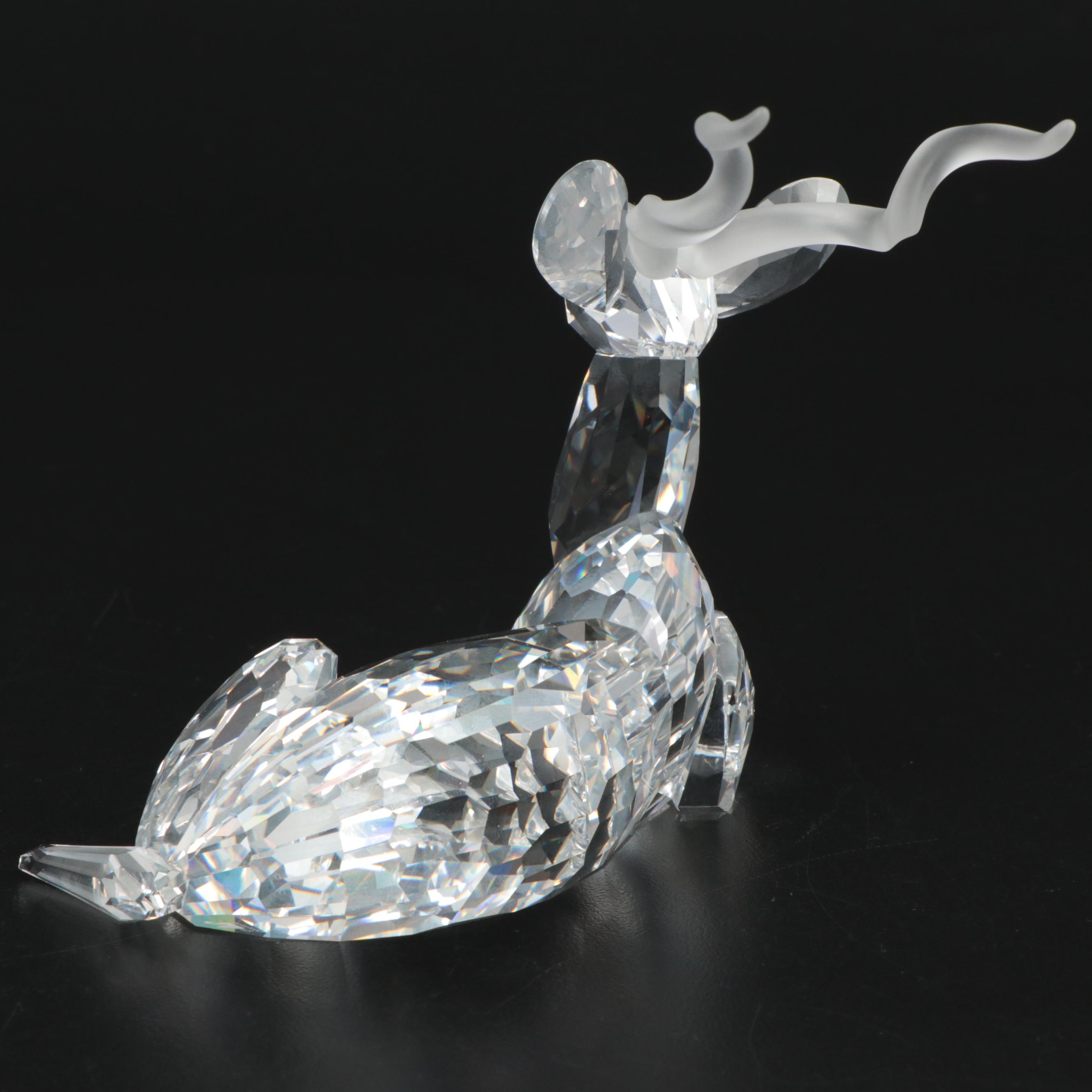 Swarovski Crystal "Solaris" Candle Holder with "Solifor" Bud Vase and More