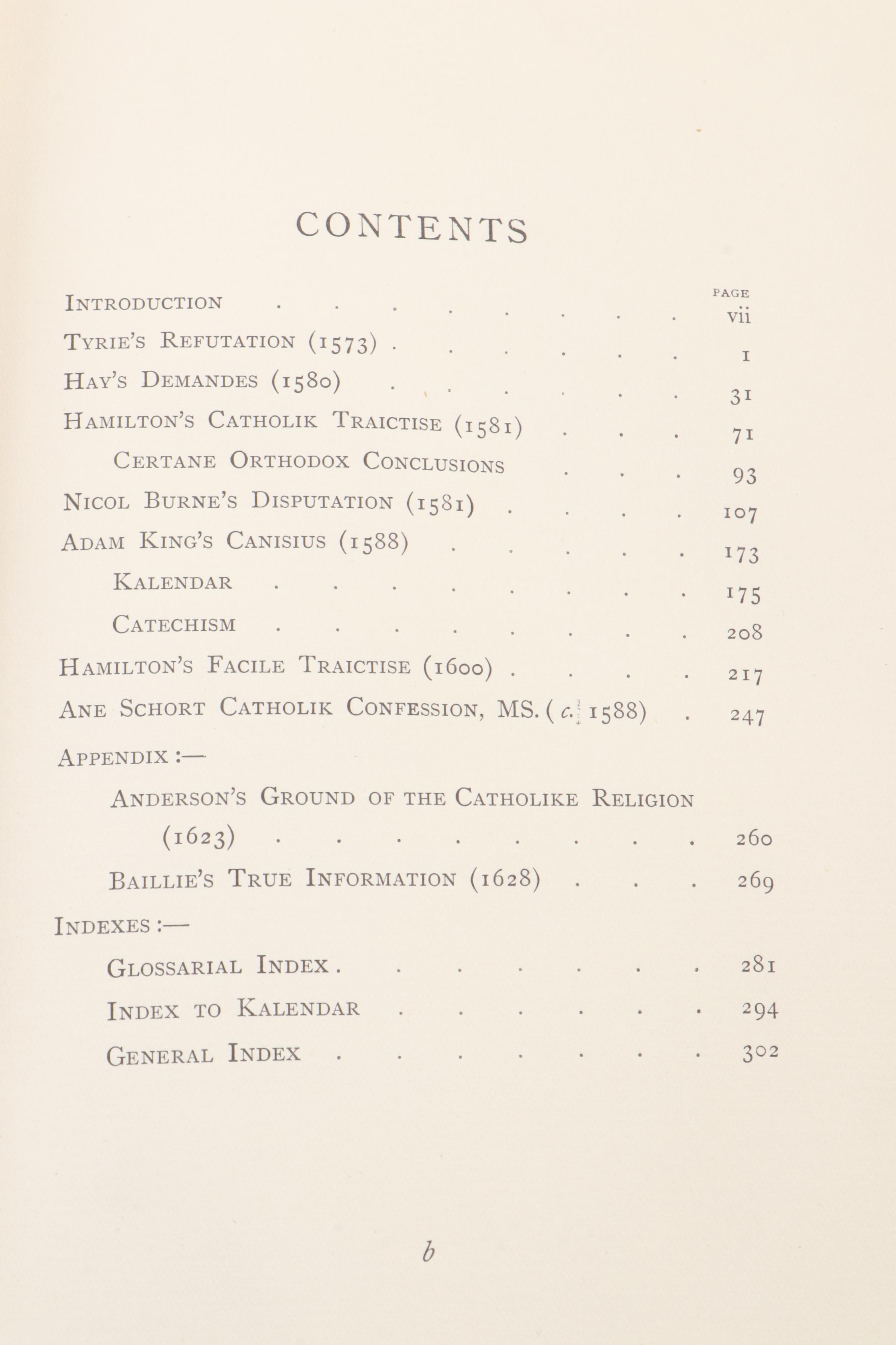First Series "Scottish Text Society" Partial Set, Late 19th/Early 20th Century