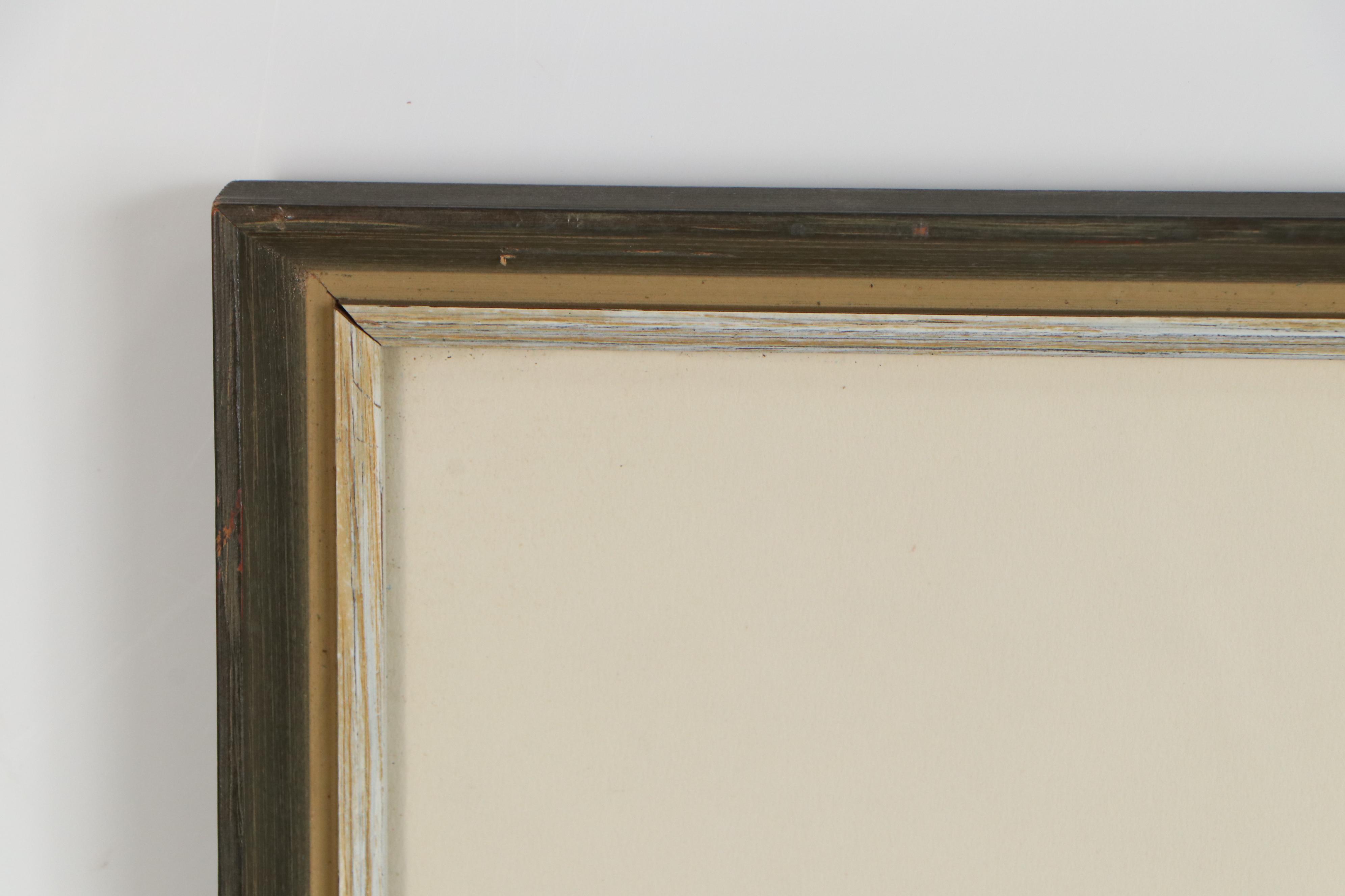 Dom Pacitti Gouache Painting of Lincoln Zephyr, 1961