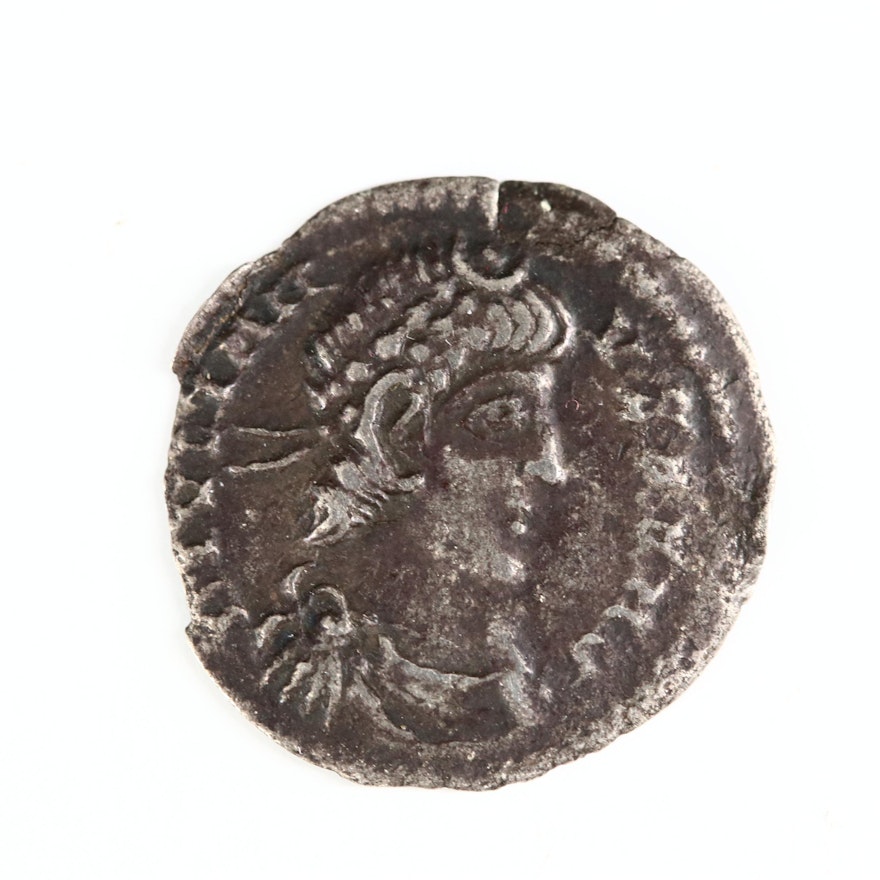 Ancient Roman Imperial AR Siliqua Coin of Julian II, ca. 360 A.D.