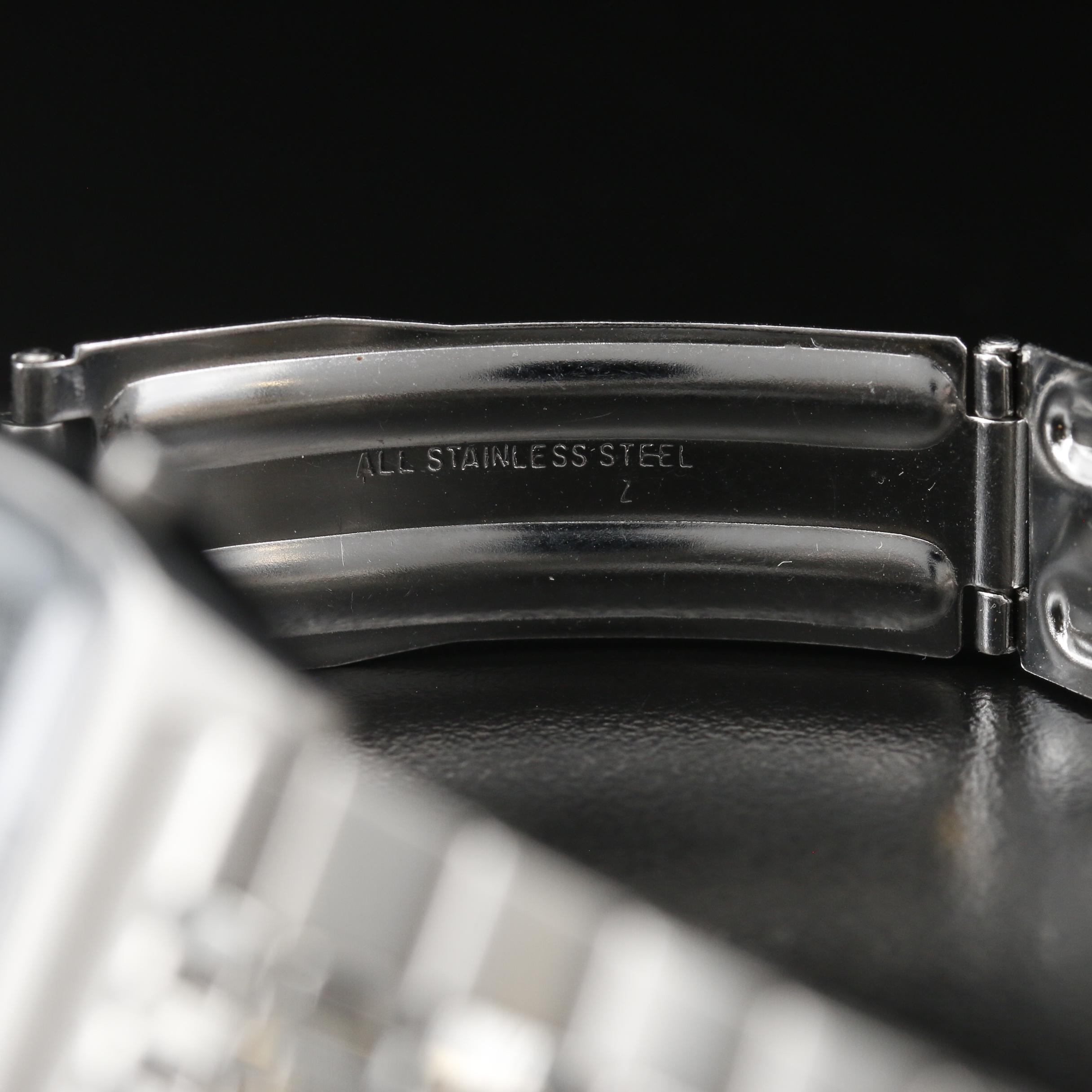 Vintage Seiko Digital LCD Stainless Steel Quartz Watch