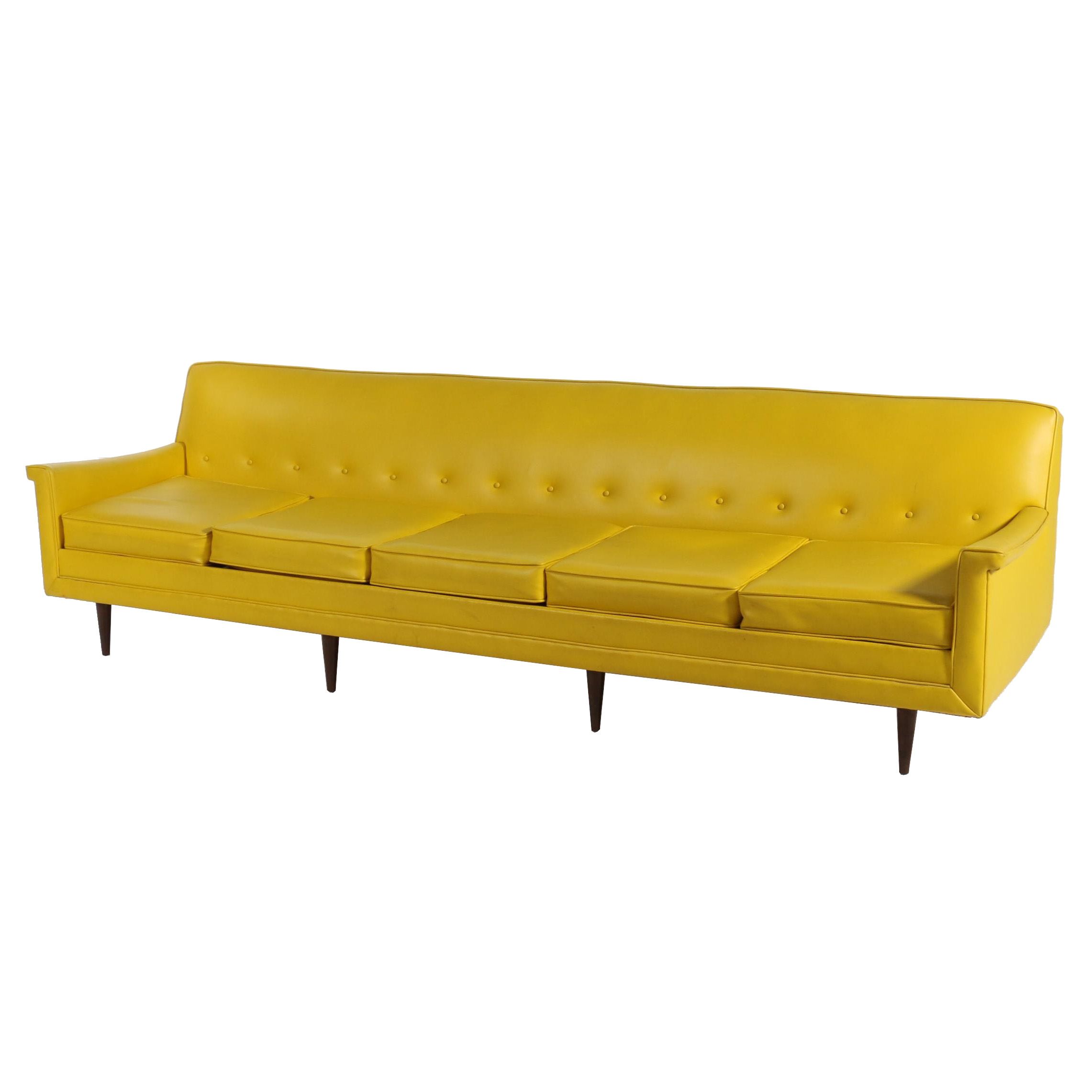 Kroehler Avant Designs Mid Century Modern Sofa