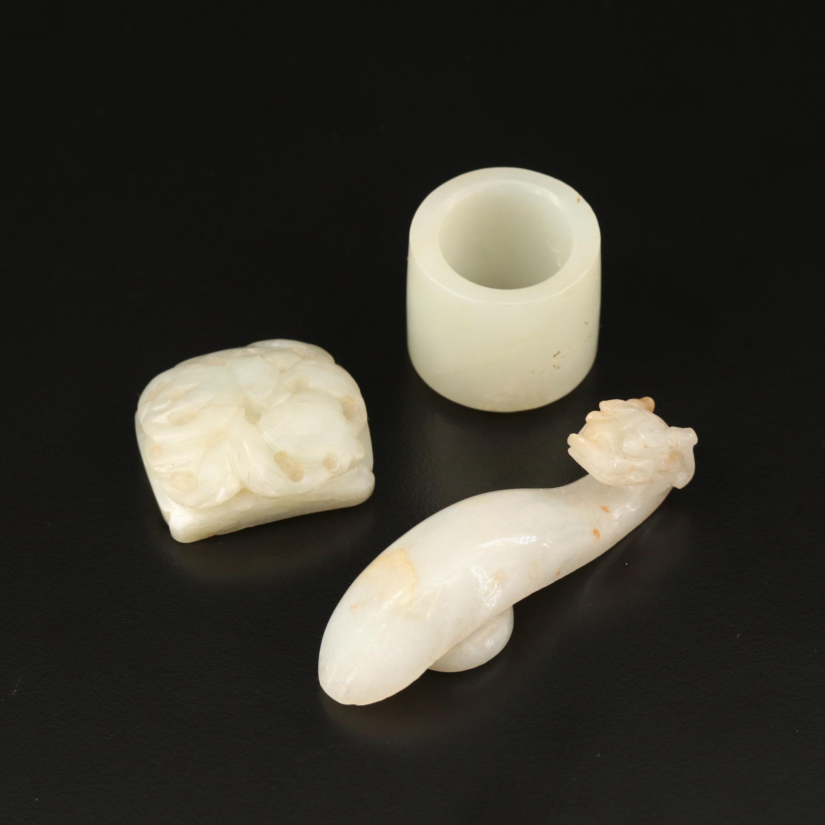 Loose Jadeite and Nephrite Carvings