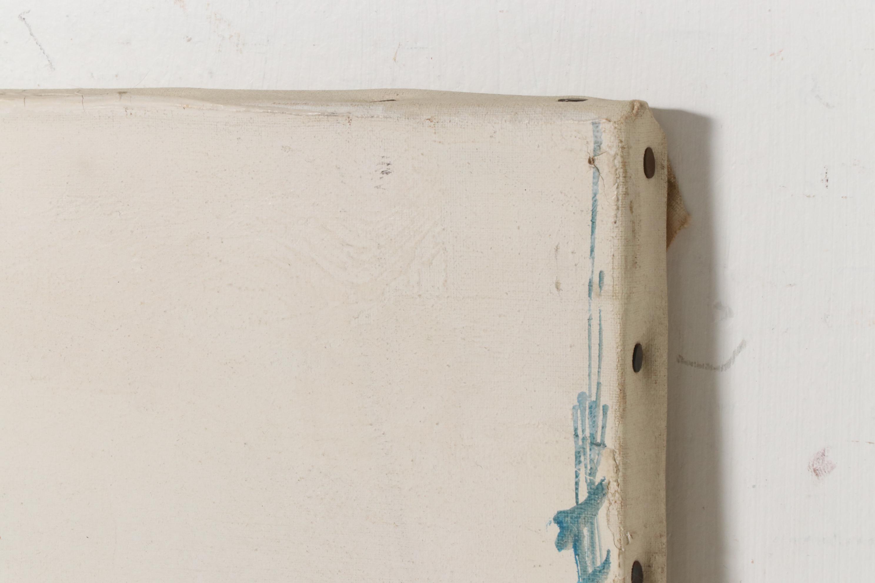 Robert Dago Acrylic Painting, Late 20th Century