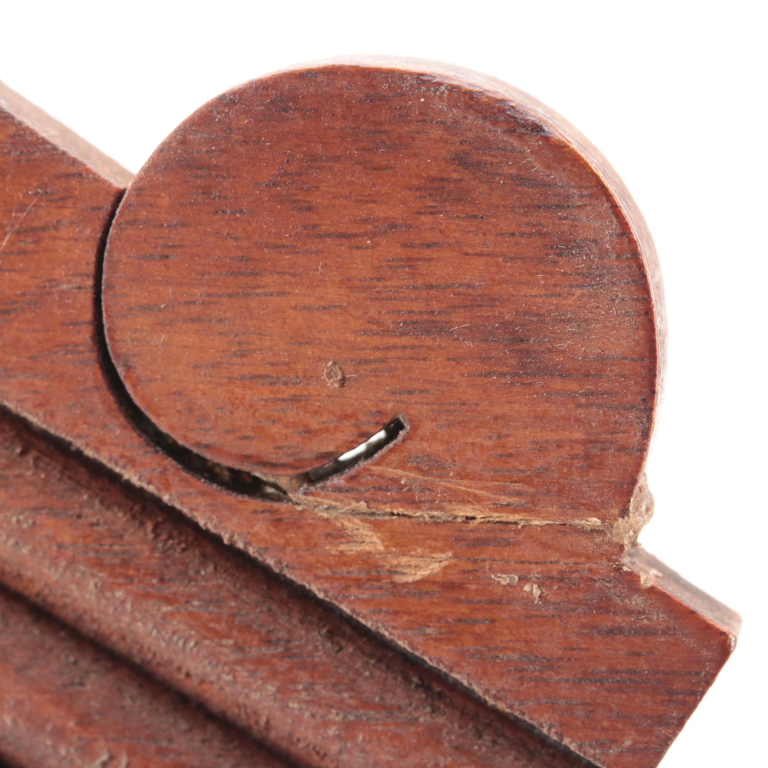 New Haven Clock Co Walnut Gingerbread Clock, Late 19th to Early 20th Century