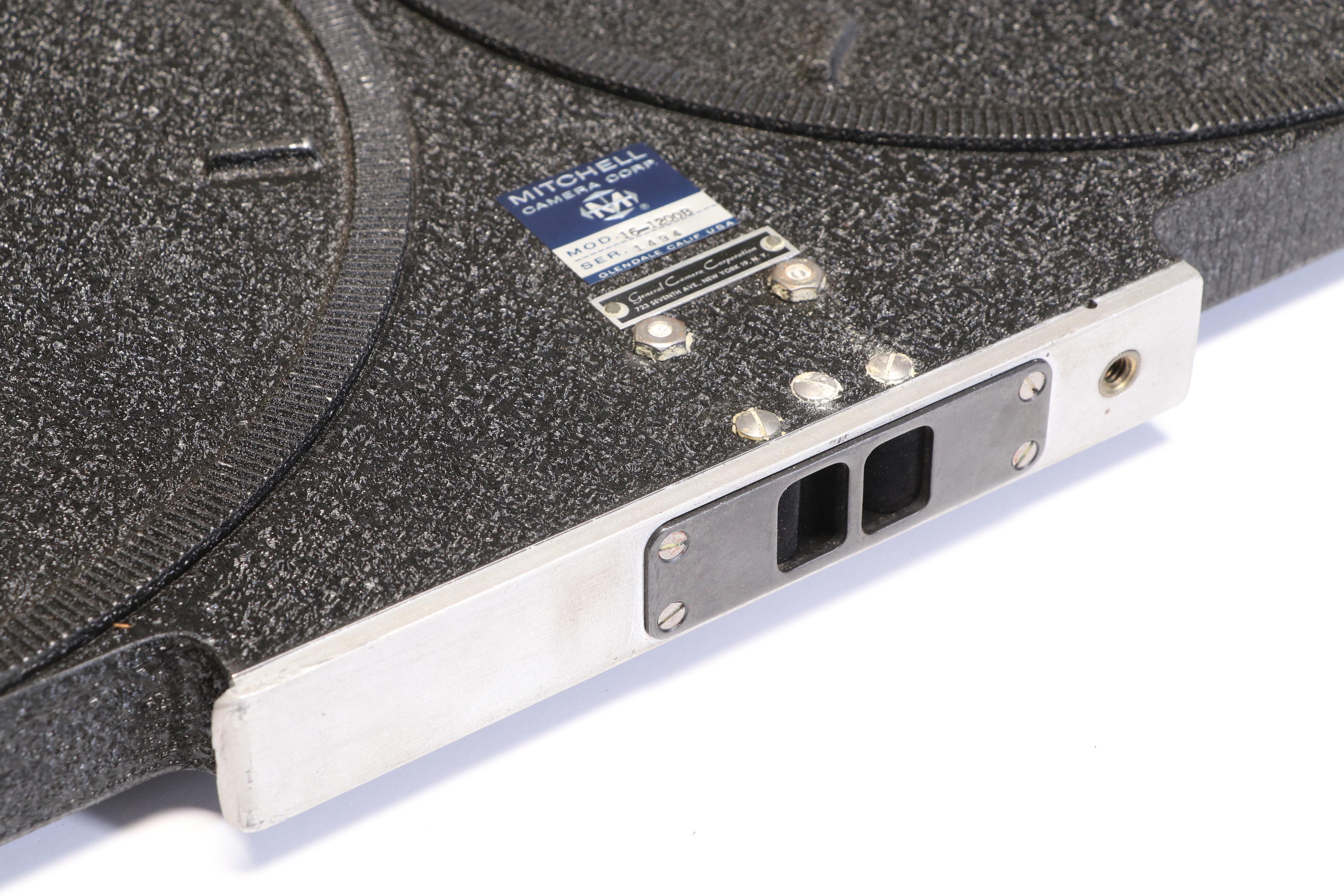 Important Mitchell Camera No. 672 35mm Motion Picture Camera, Film and Motor