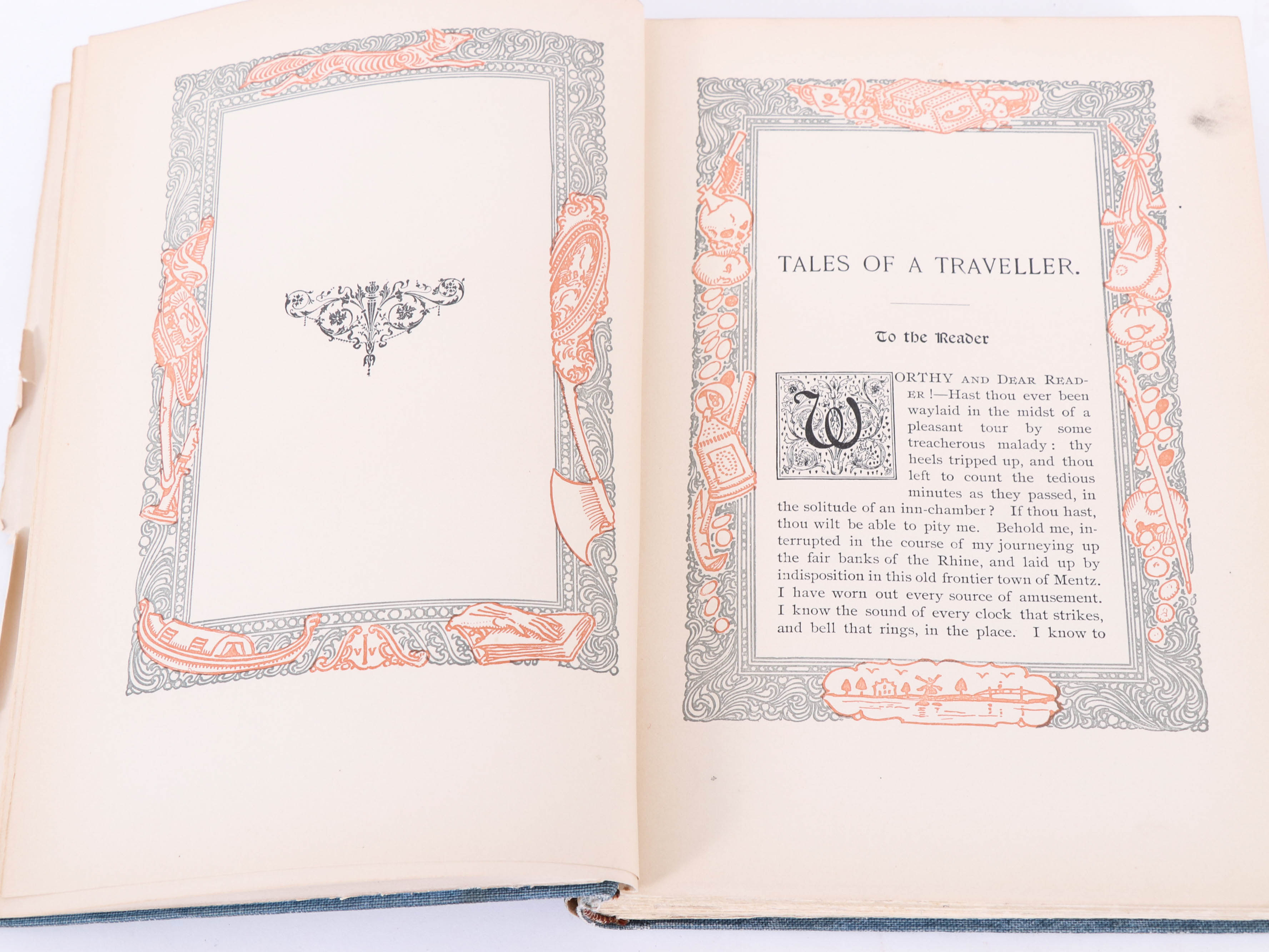 "Tales of a Traveler" by Washington Irving, 1895