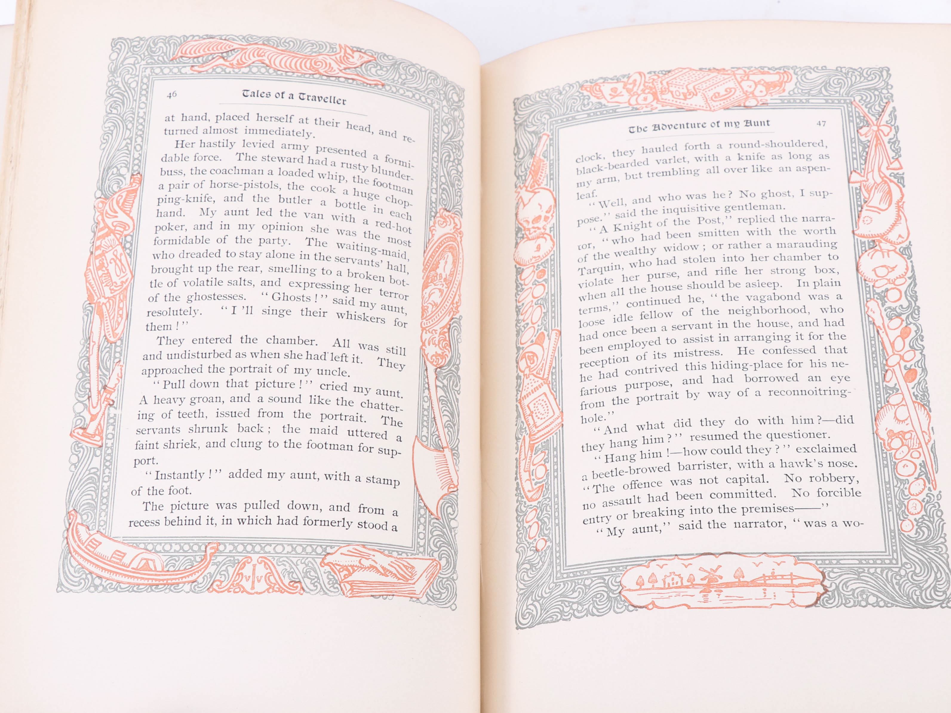 "Tales of a Traveler" by Washington Irving, 1895