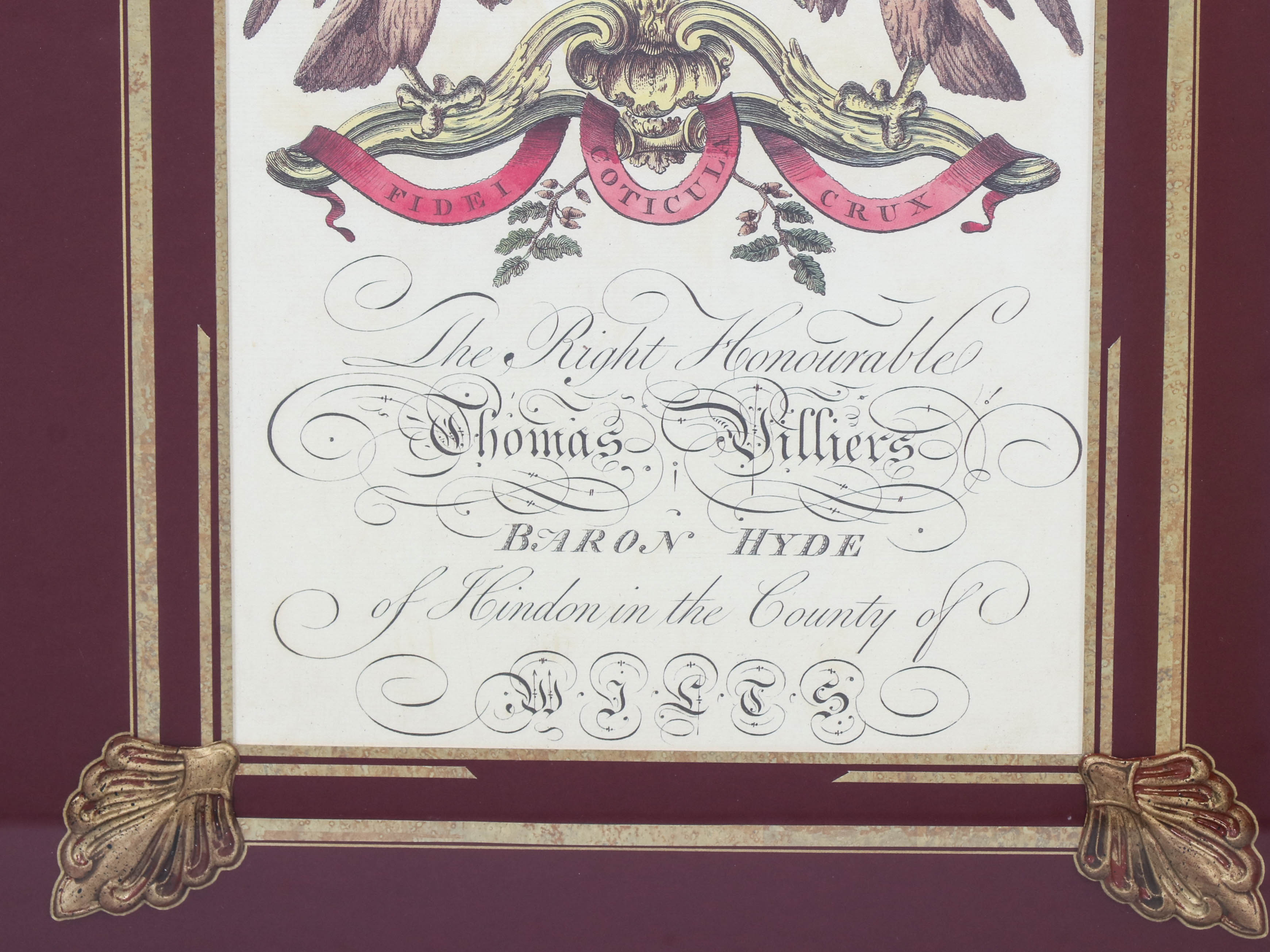 Coat of Arms Reproduction Lithographs