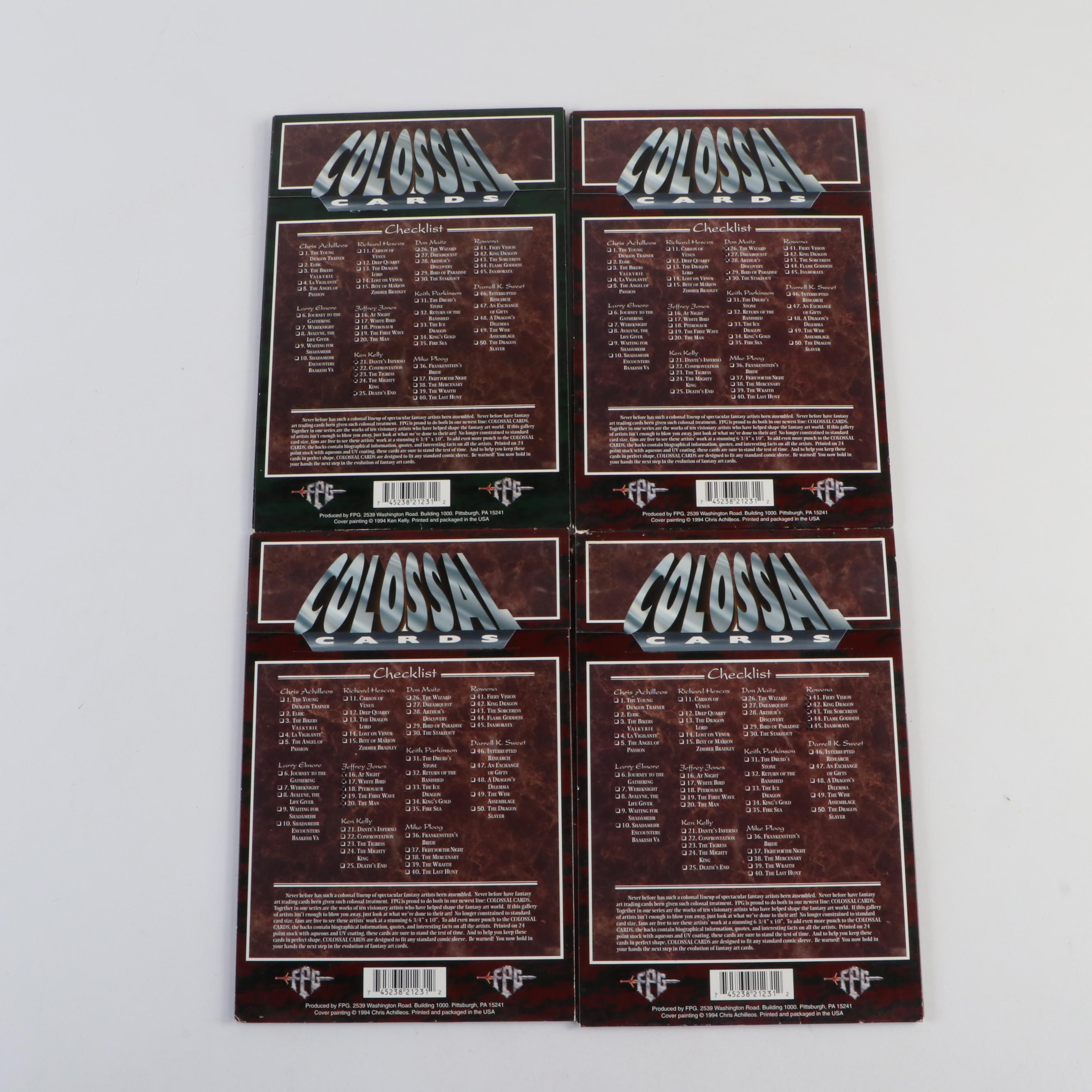 Set of 10 FPG "Colossal Cards" Packs