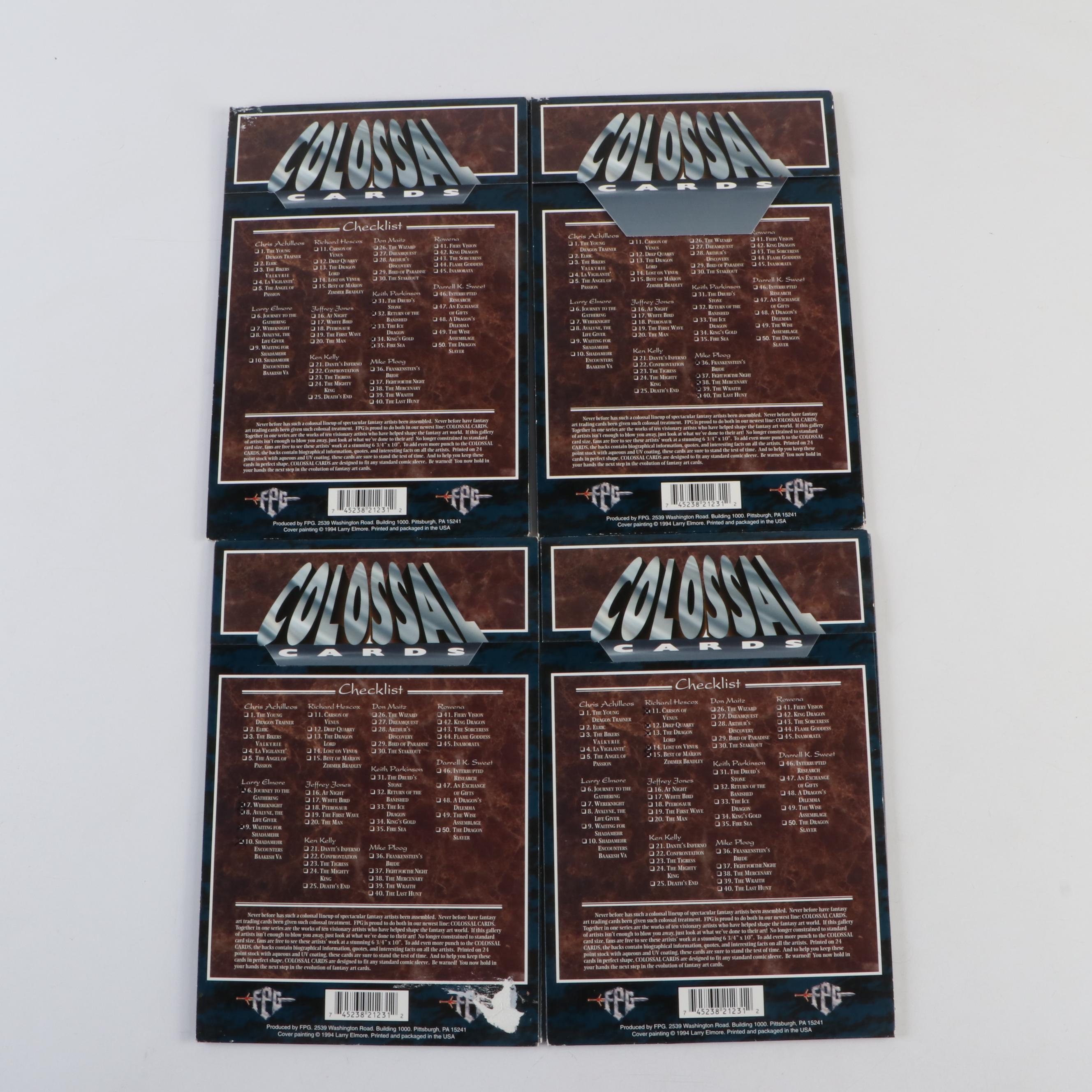 Set of 10 FPG "Colossal Cards" Packs