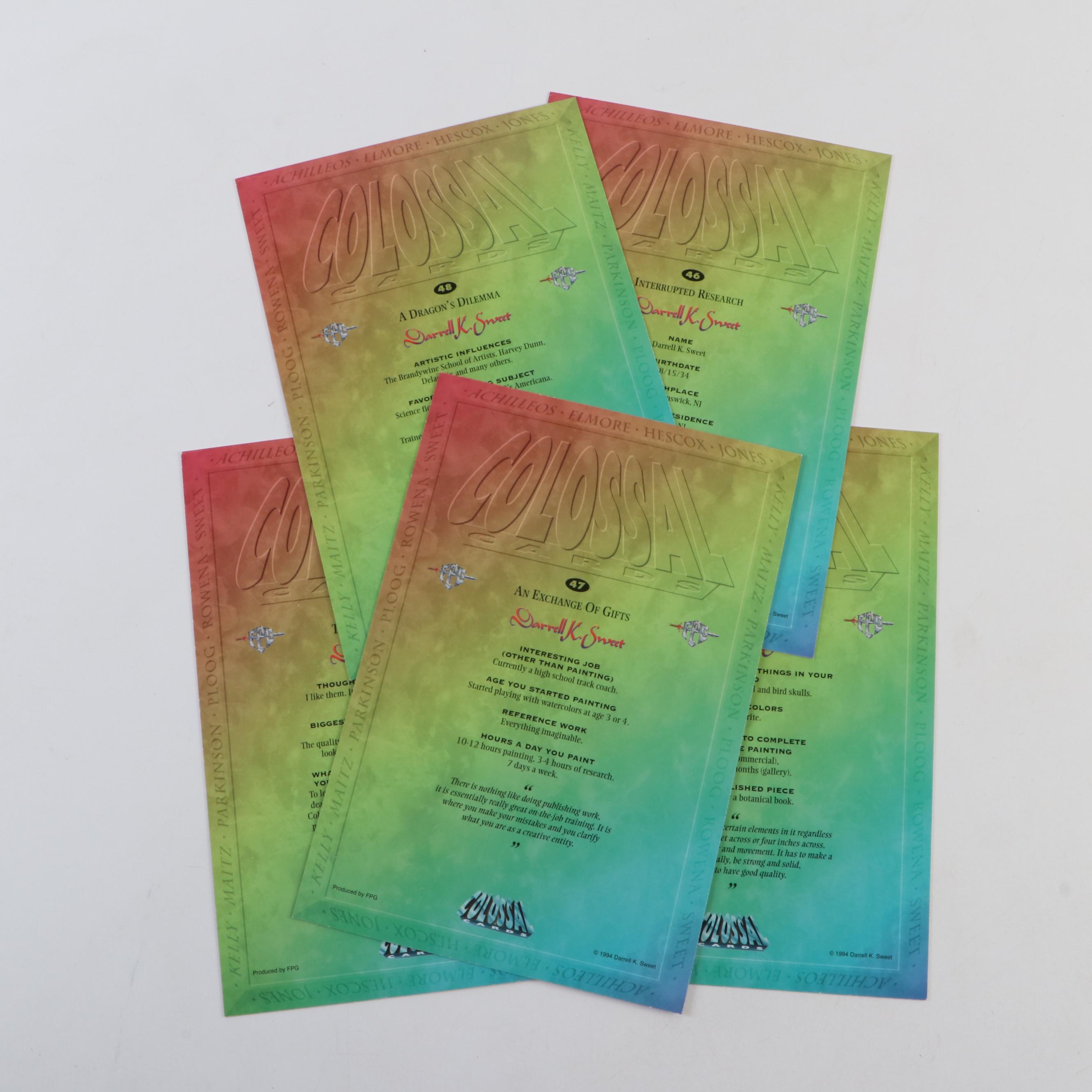 Set of 10 FPG "Colossal Cards" Packs