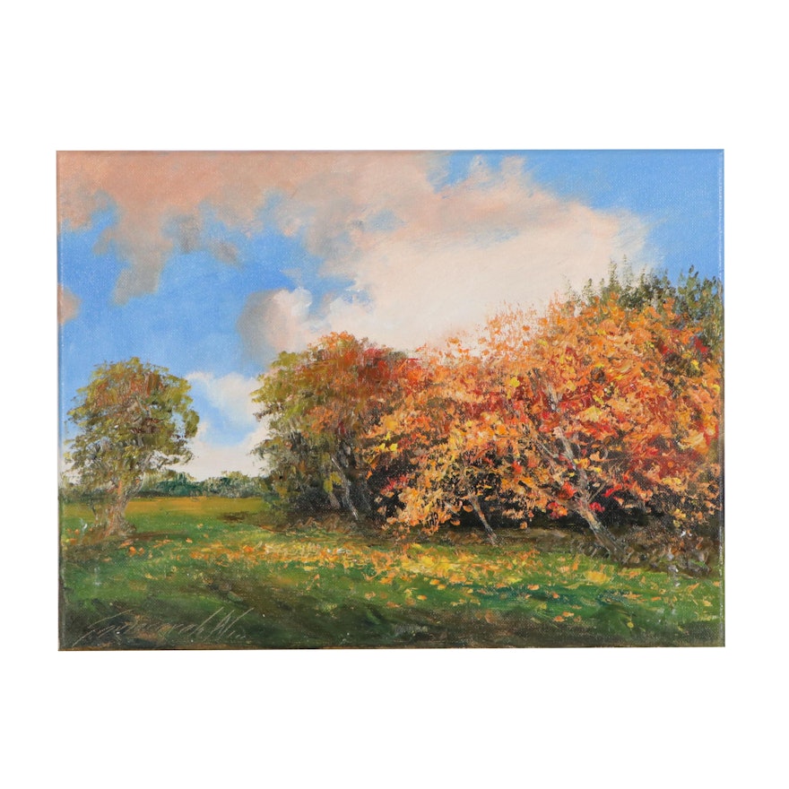 Garncarek Aleksander Oil Painting "Autumn", 2020