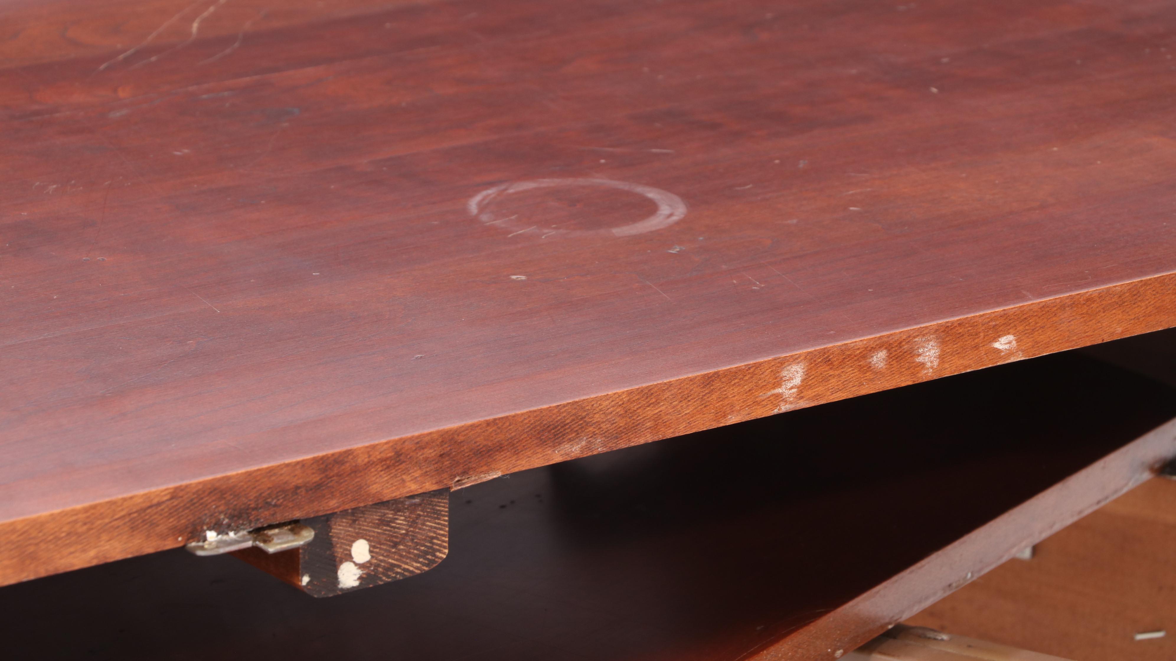 Seven-Piece Cresent Mfg. Co. Queen Anne Style Cherrywood Dining Set