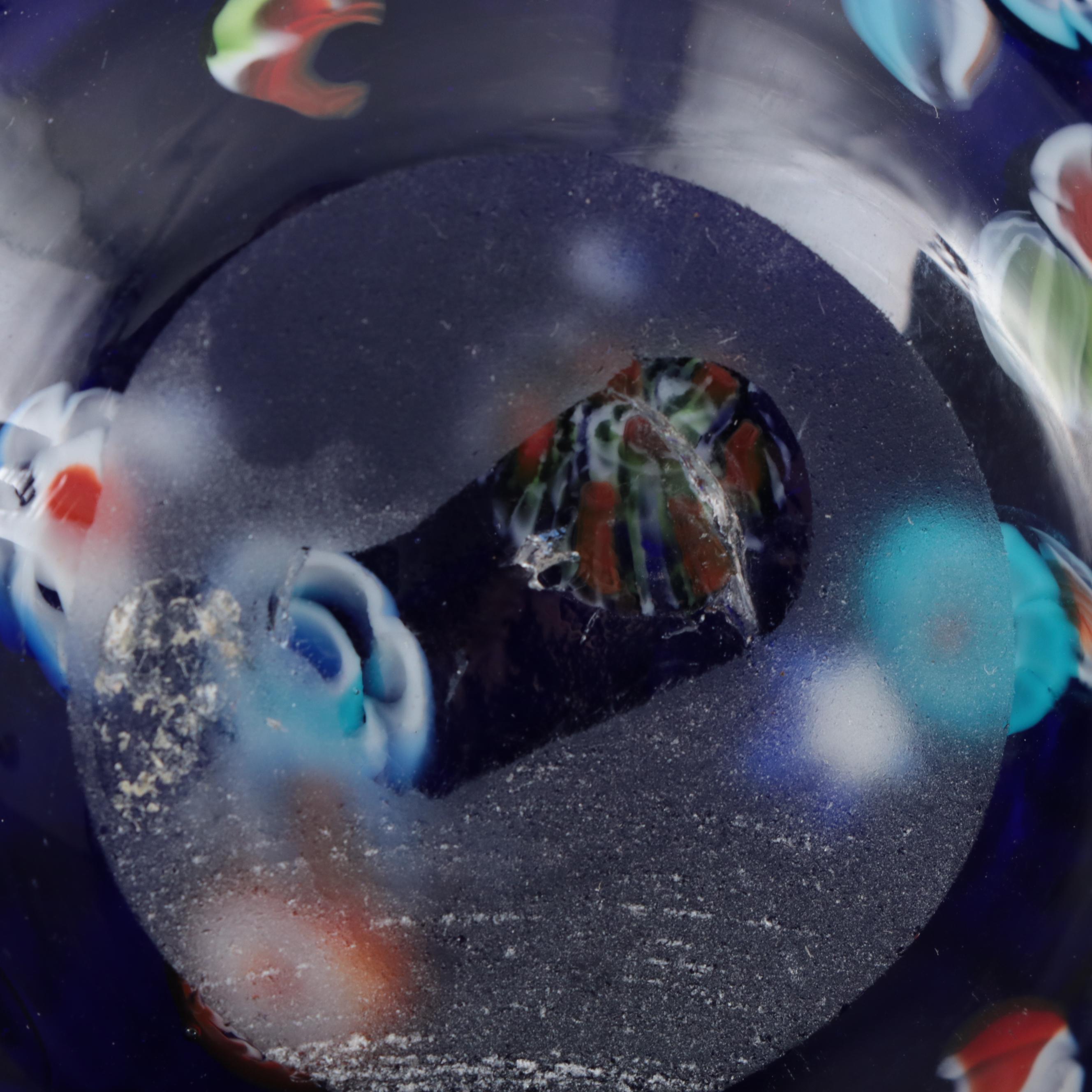 Millefiori Art Glass Vase and Centerpiece Bowl with Other Art Glass Vase