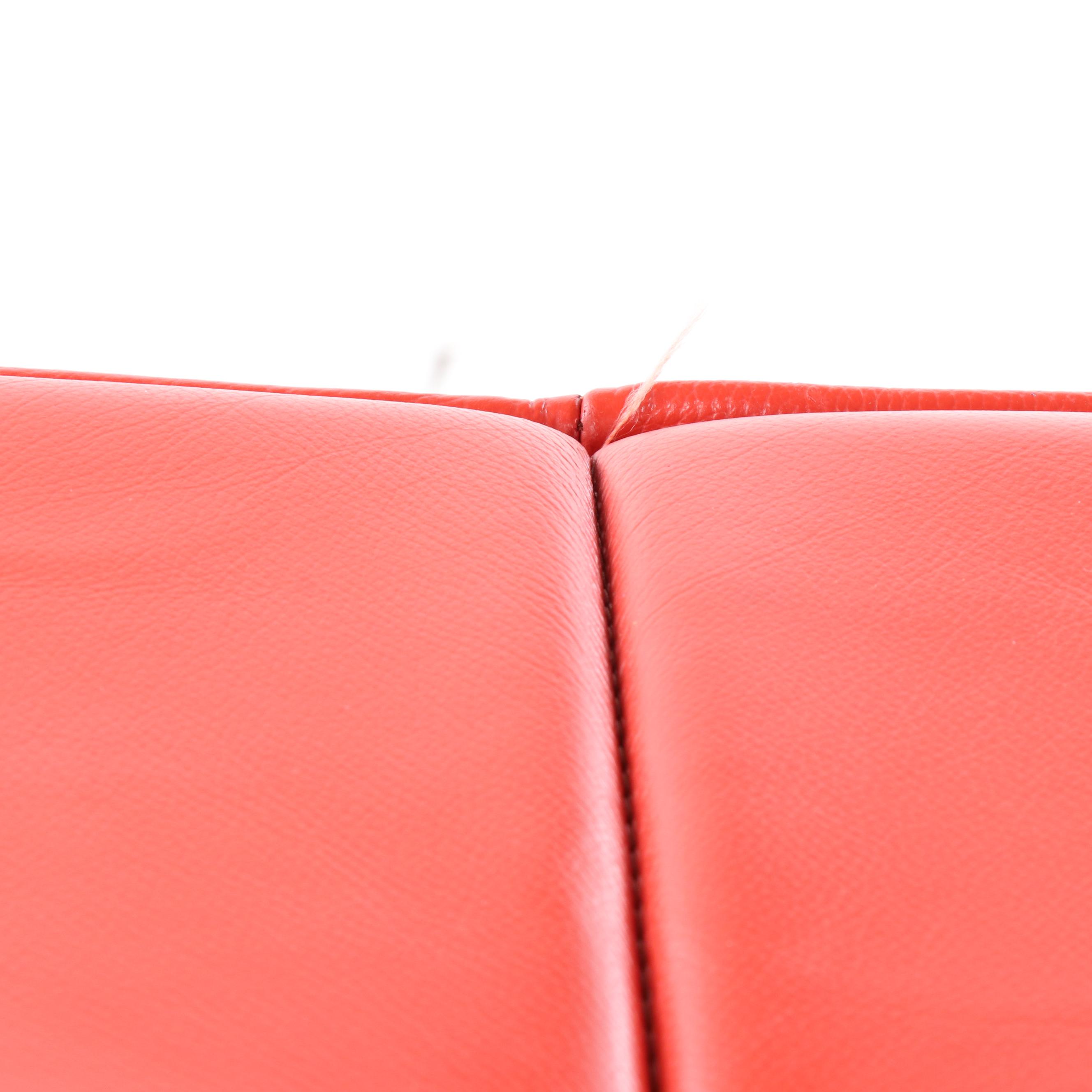 Contemporary Modern Vinyl Upholstered Bench