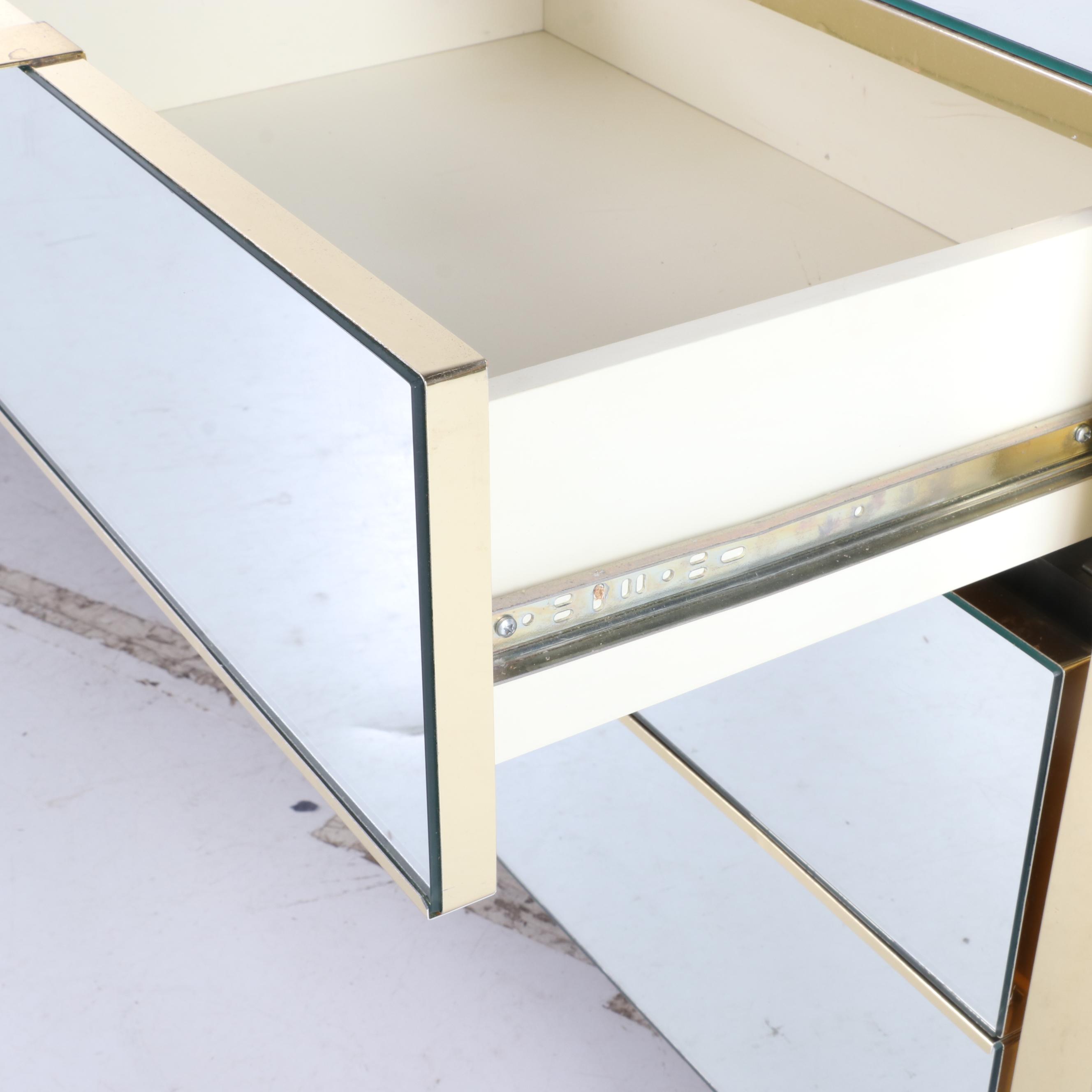 Mirrored Chest of Drawers, Late 20th Century